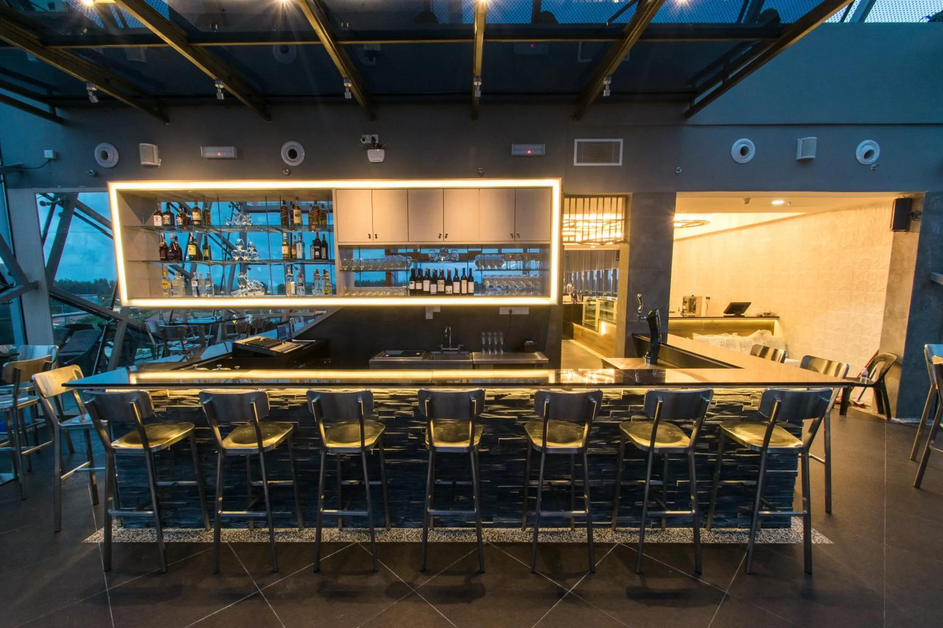 Lounge or bar in Hotel Labuan Point