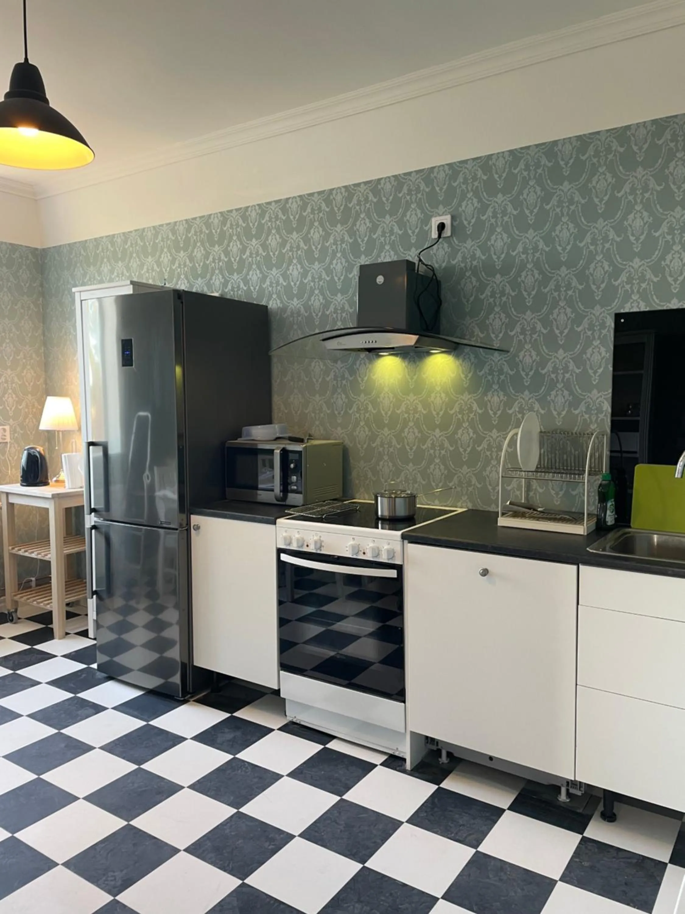 Kitchen or kitchenette in Norrfly Herrgård