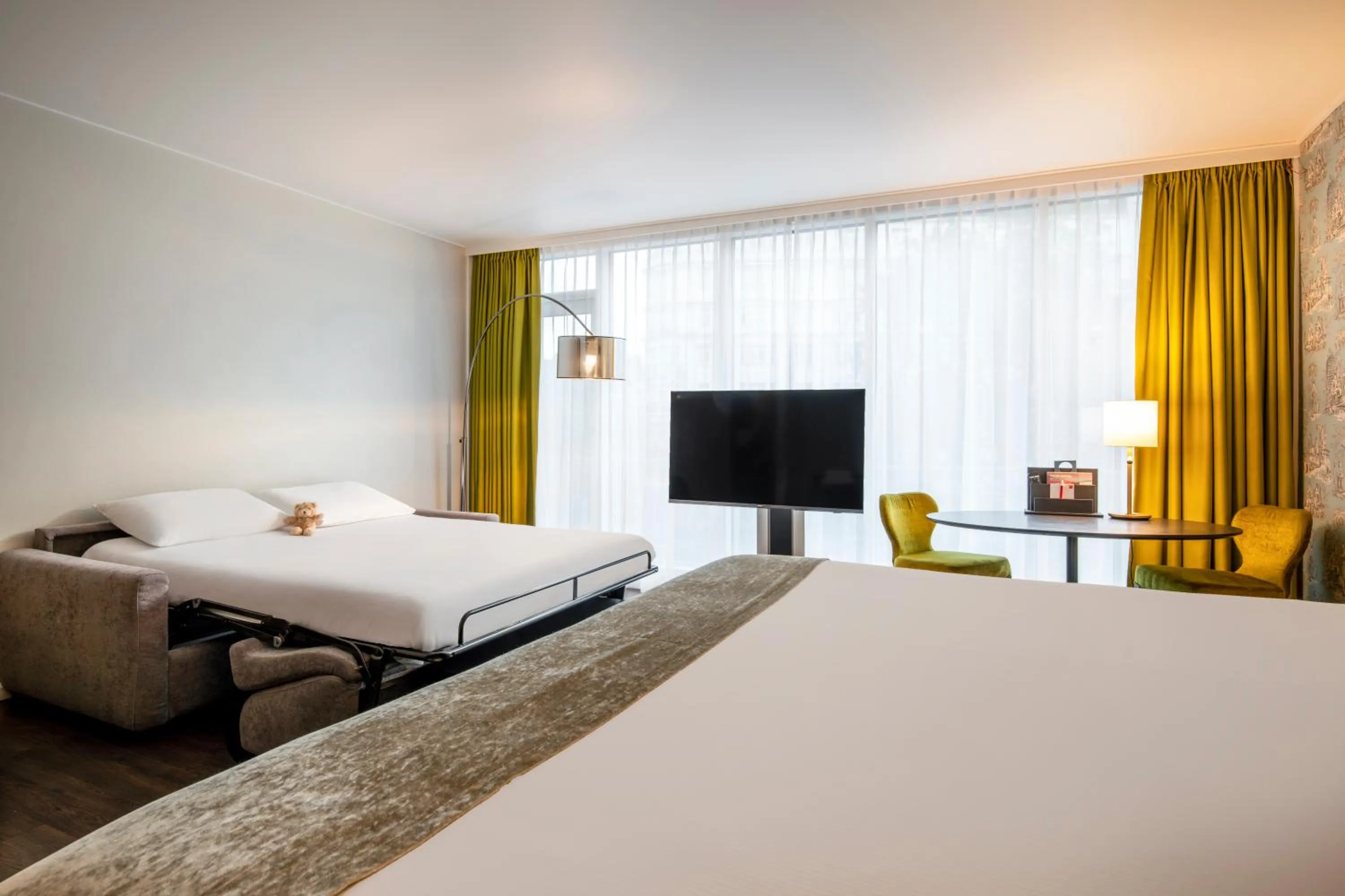 Bed in Thon Hotel Bristol Stephanie