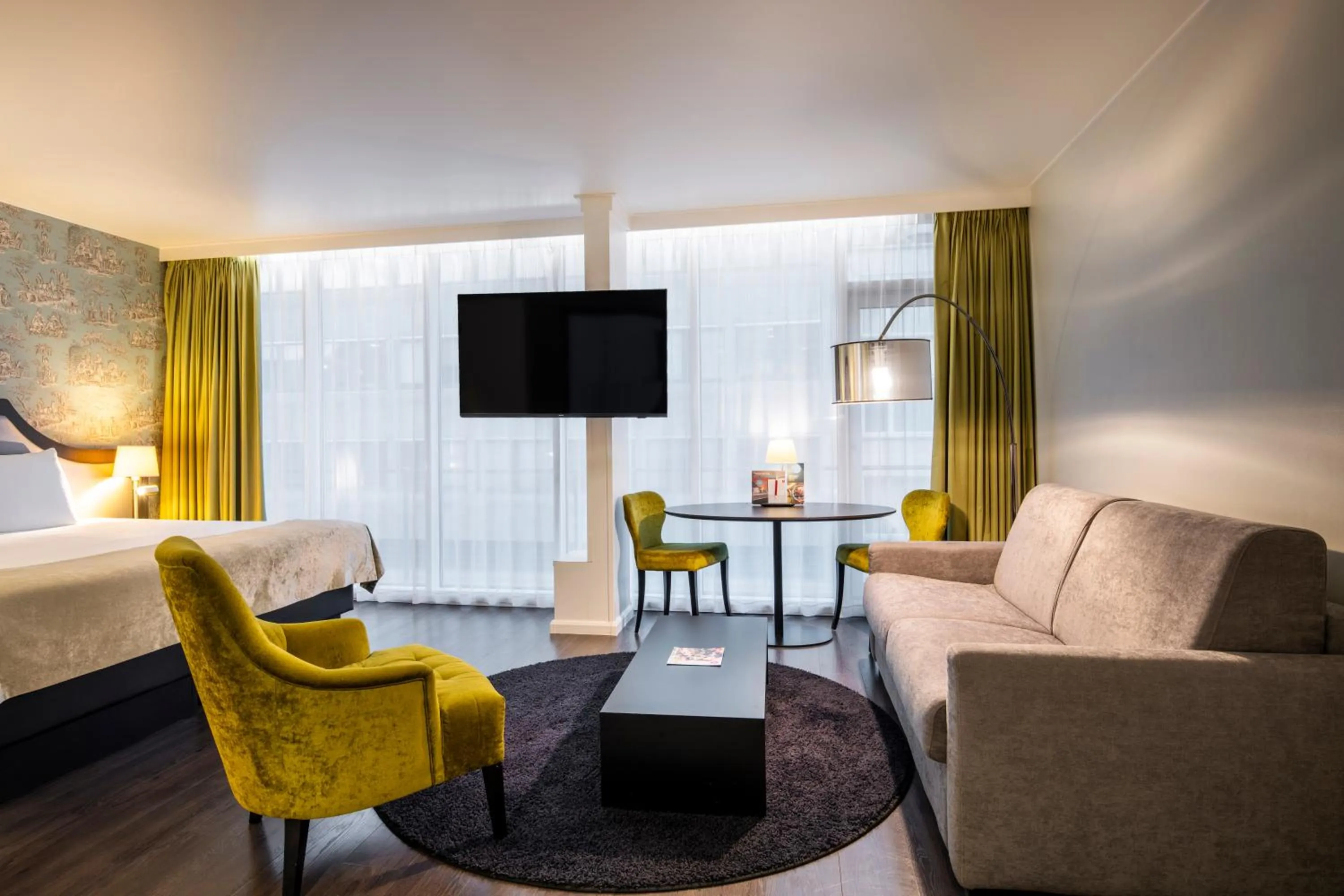 Bed in Thon Hotel Bristol Stephanie