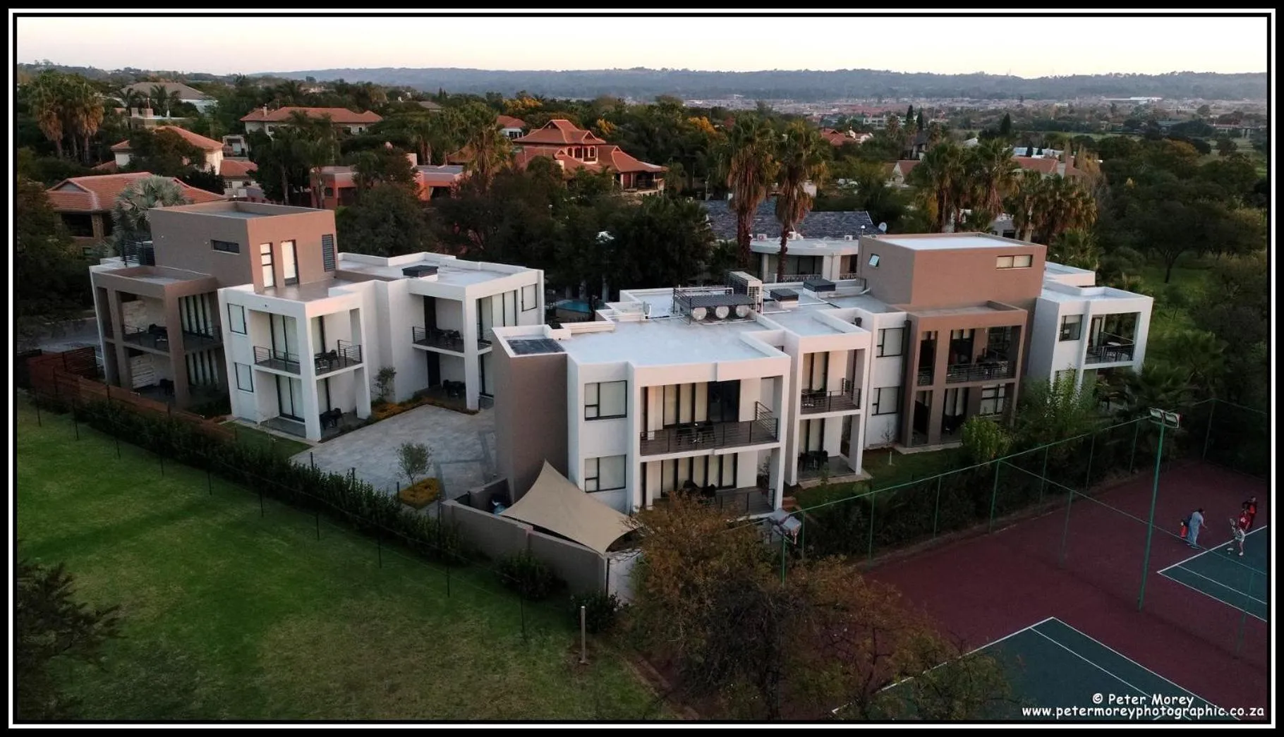 Bird's eye view in The Lakes Boutique Lodge