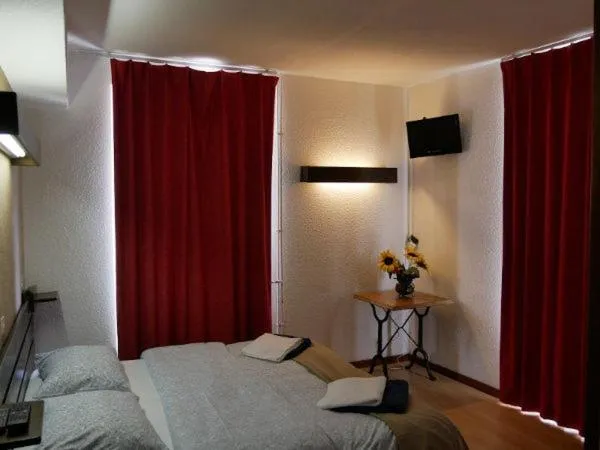 Bed in Hotel La Portette