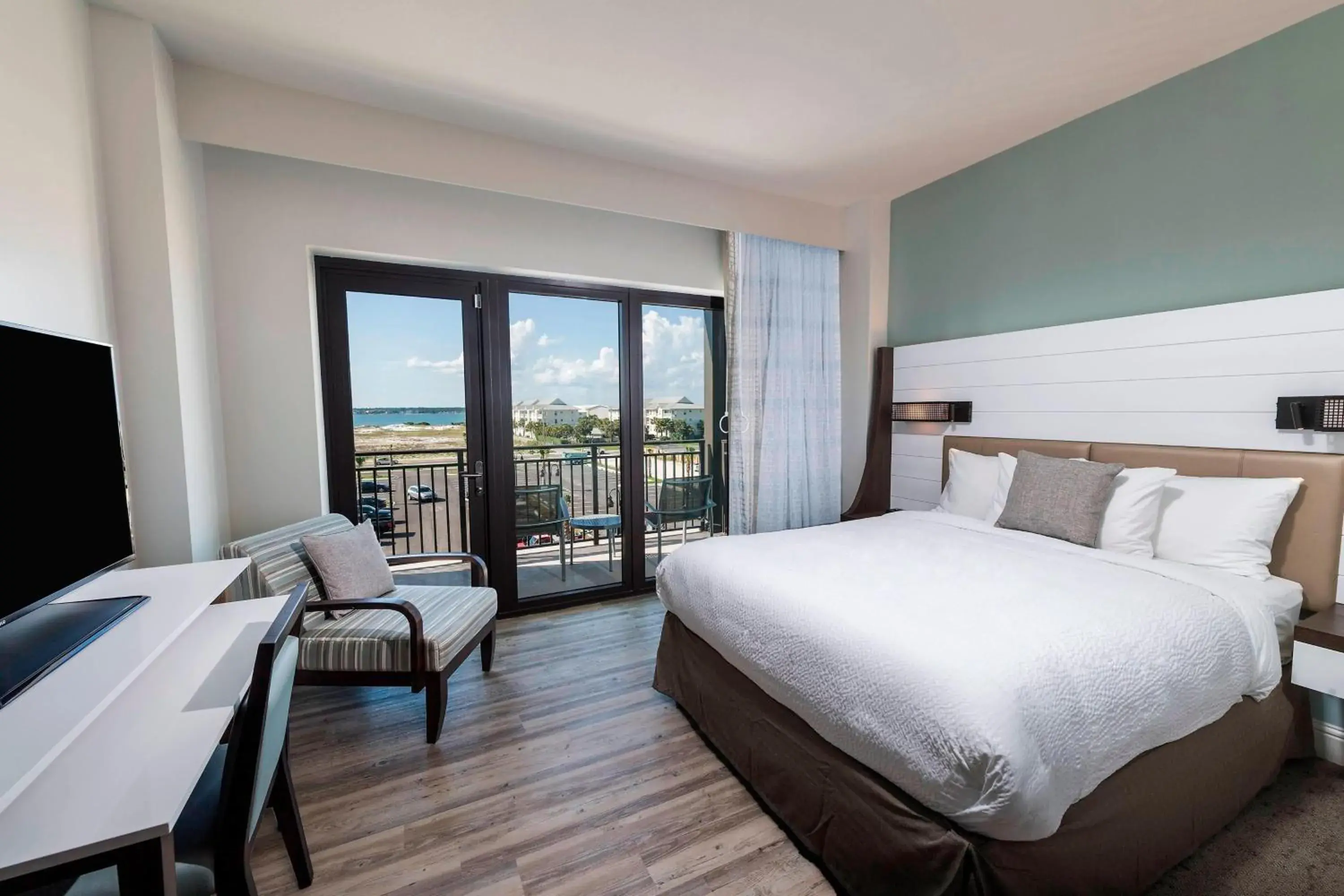 Queen Suite with Two Beds and Balcony - Island View in SpringHill Suites by Marriott Navarre Beach Queen Suite with Two Beds and Balcony - Island View in SpringHill Suites by Marriott Navarre Beach