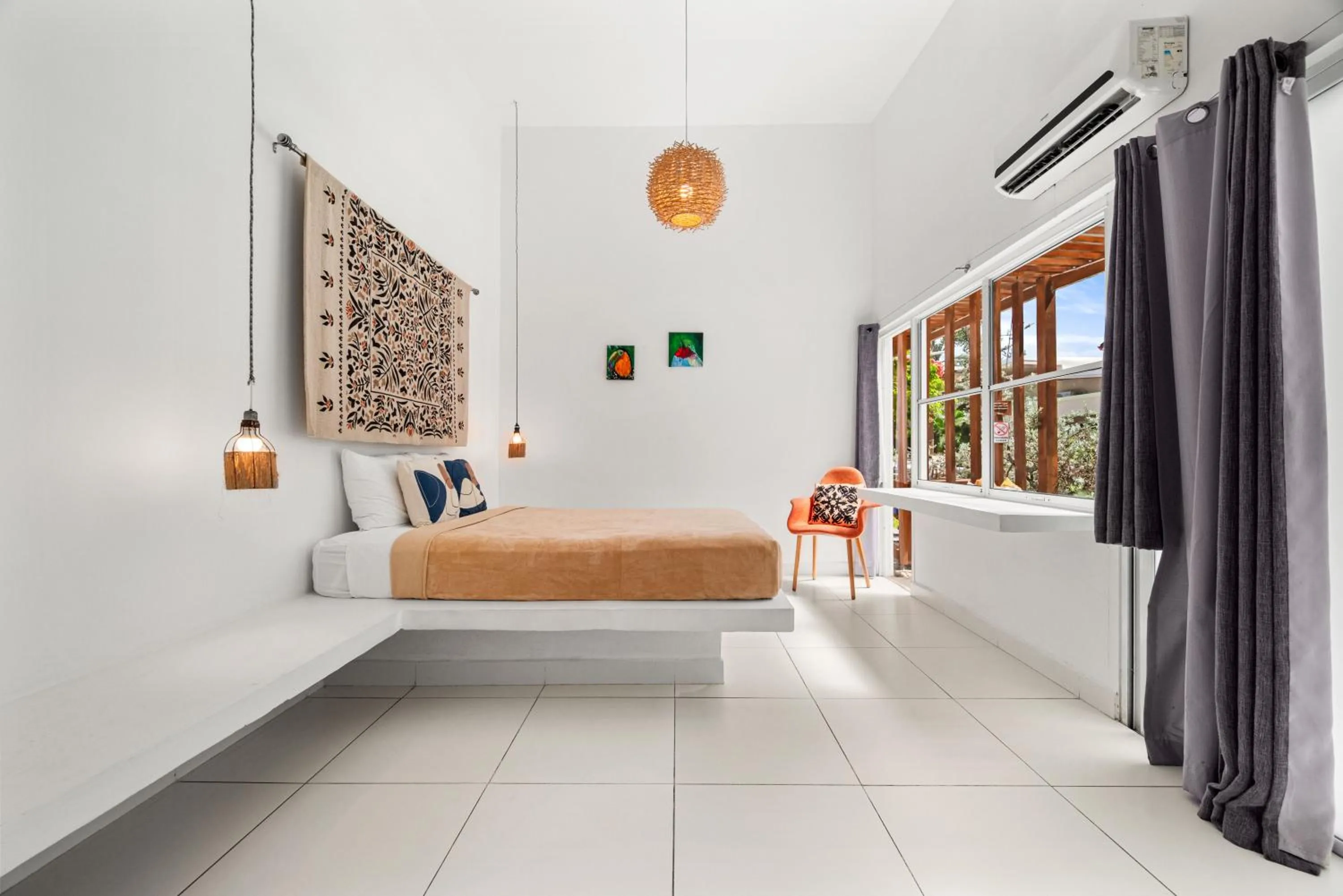 Bed in La Ramona Charming Hotel