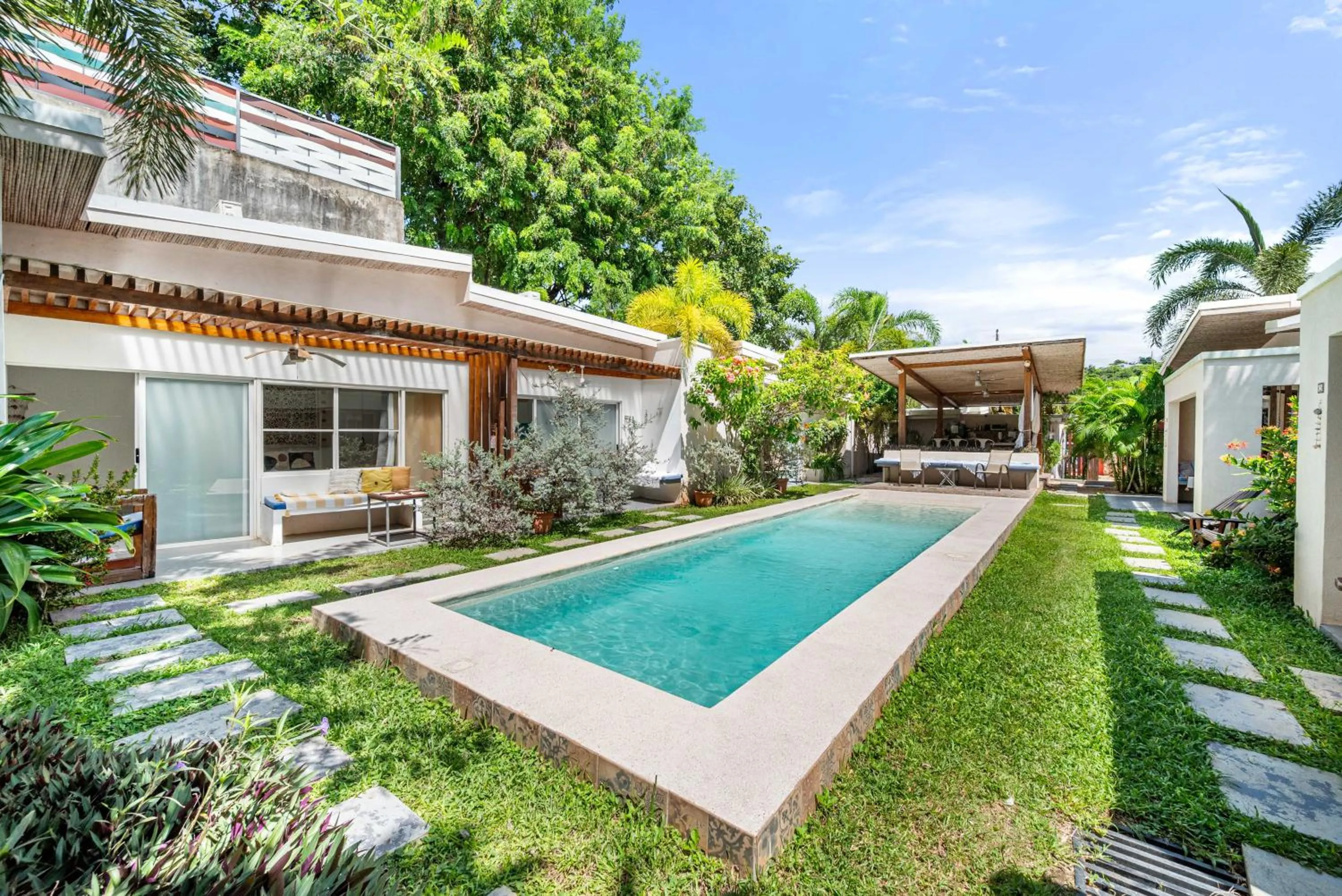 Pool view in La Ramona Charming Hotel