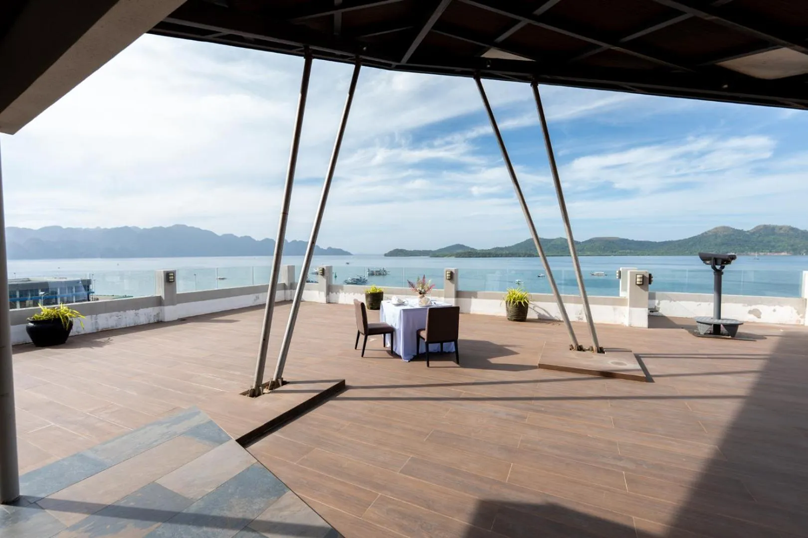 Sea view in Two Seasons Coron Bayside Hotel