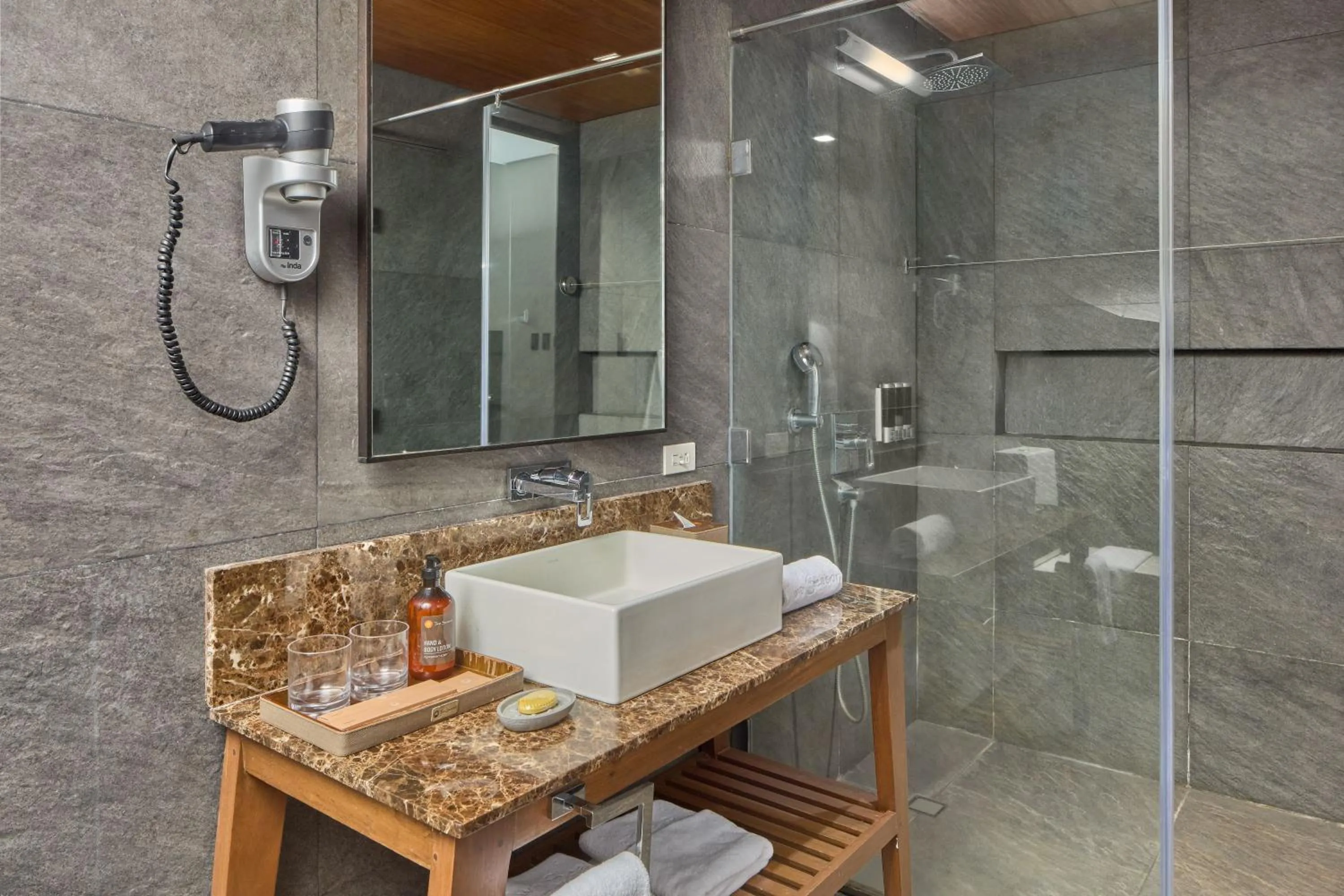 Shower in Two Seasons Coron Bayside Hotel