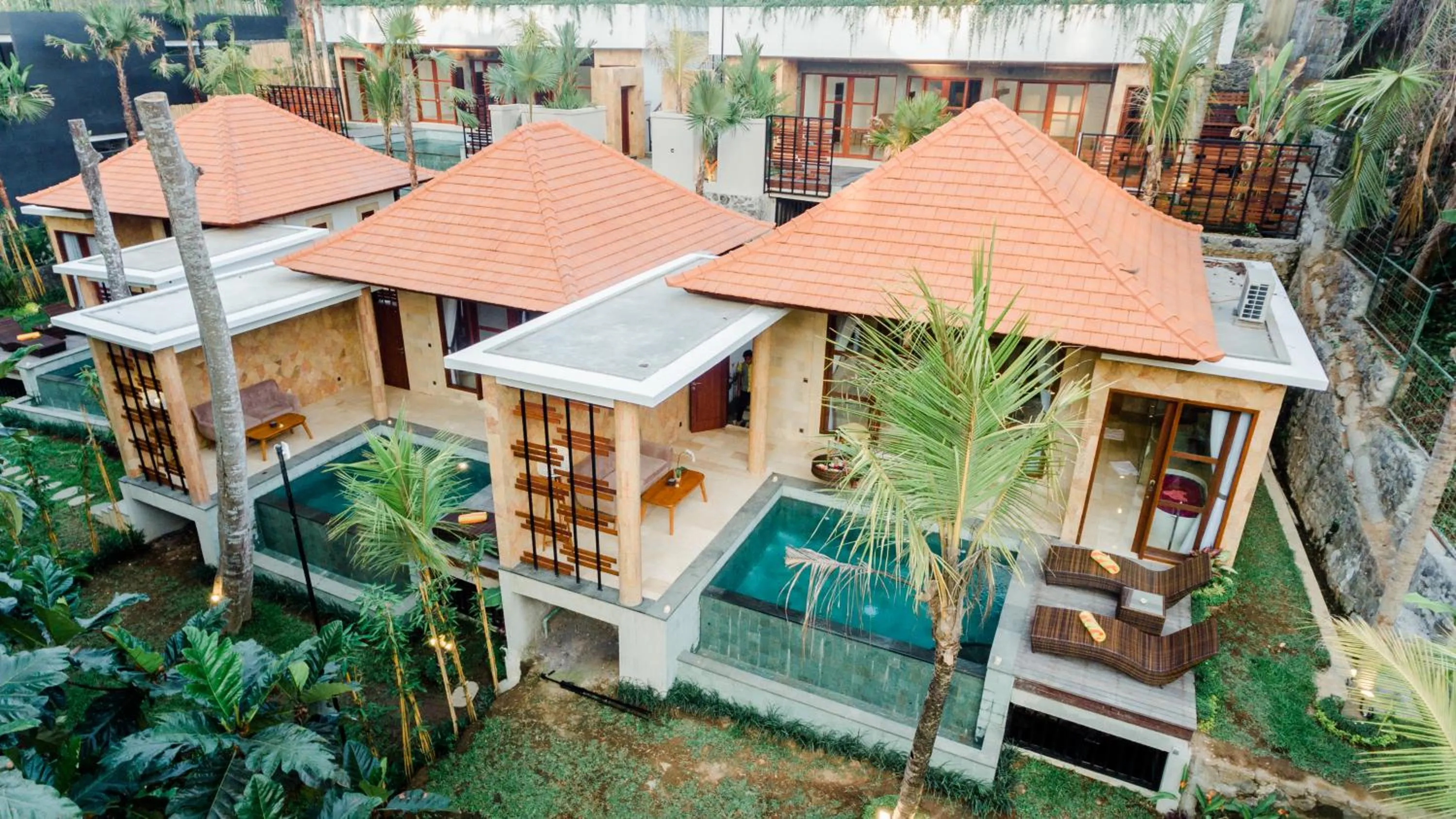 Natural landscape in Tirta Arum