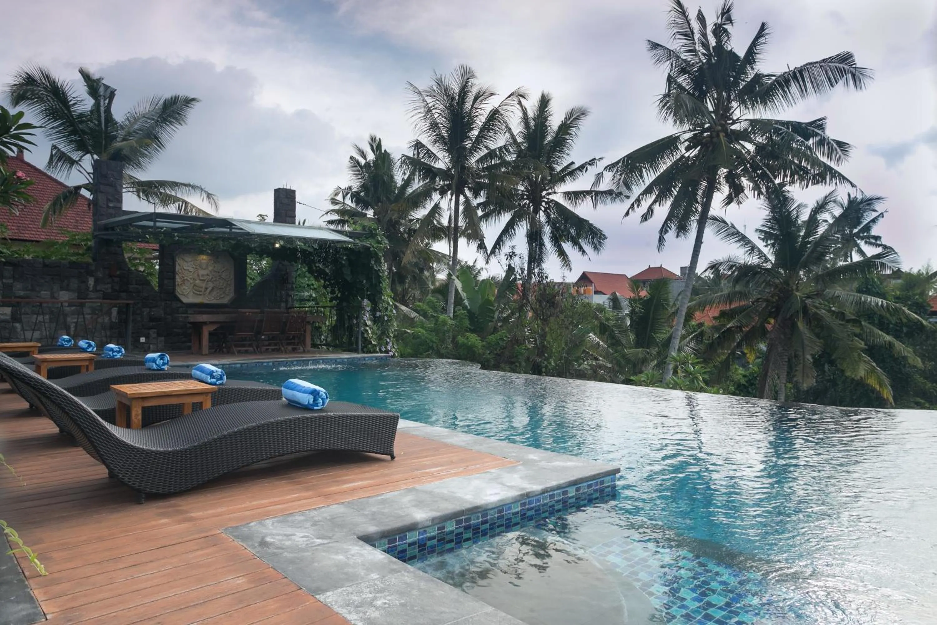 Garden view in Tirta Arum