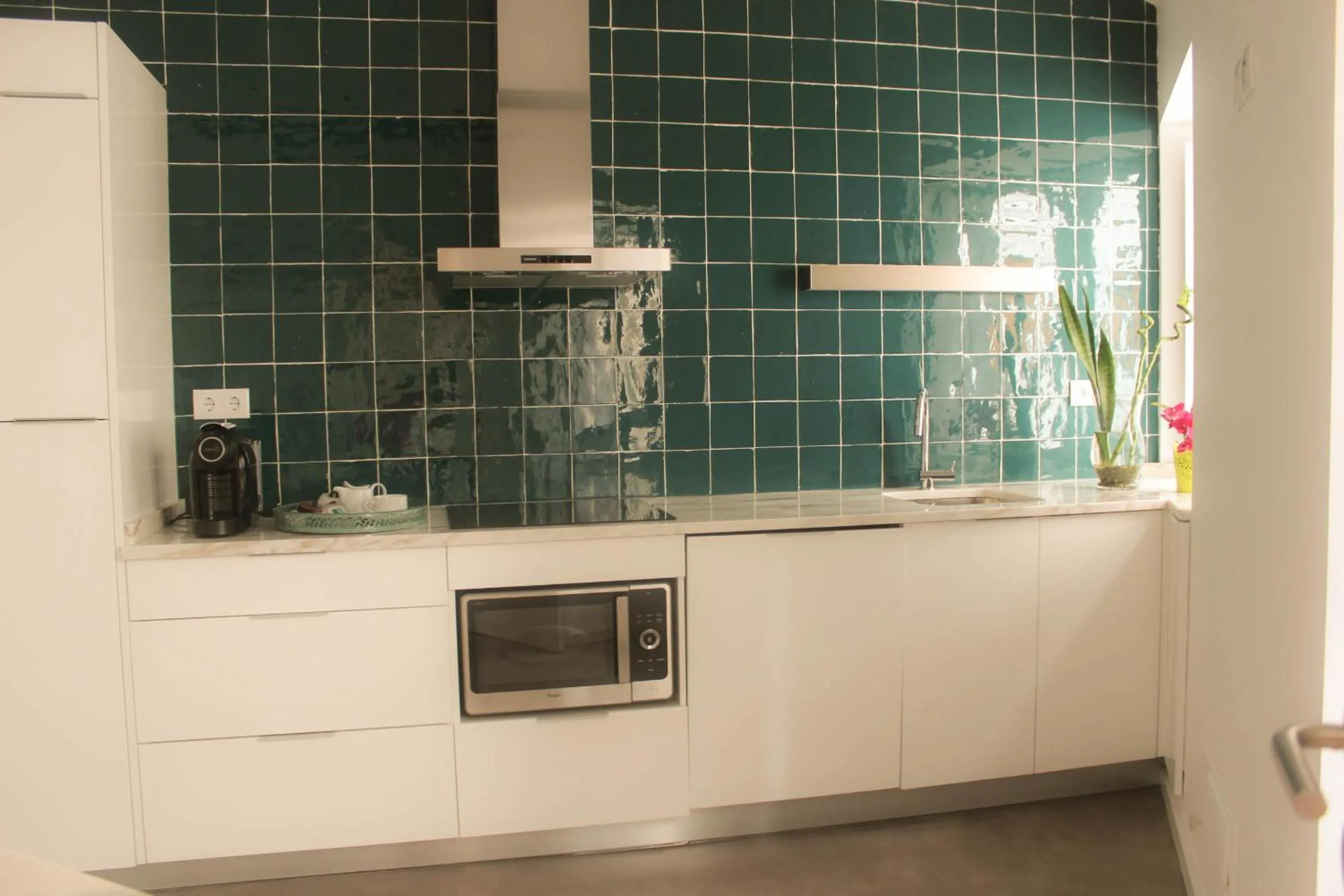 Kitchen or kitchenette in Arco Apartments