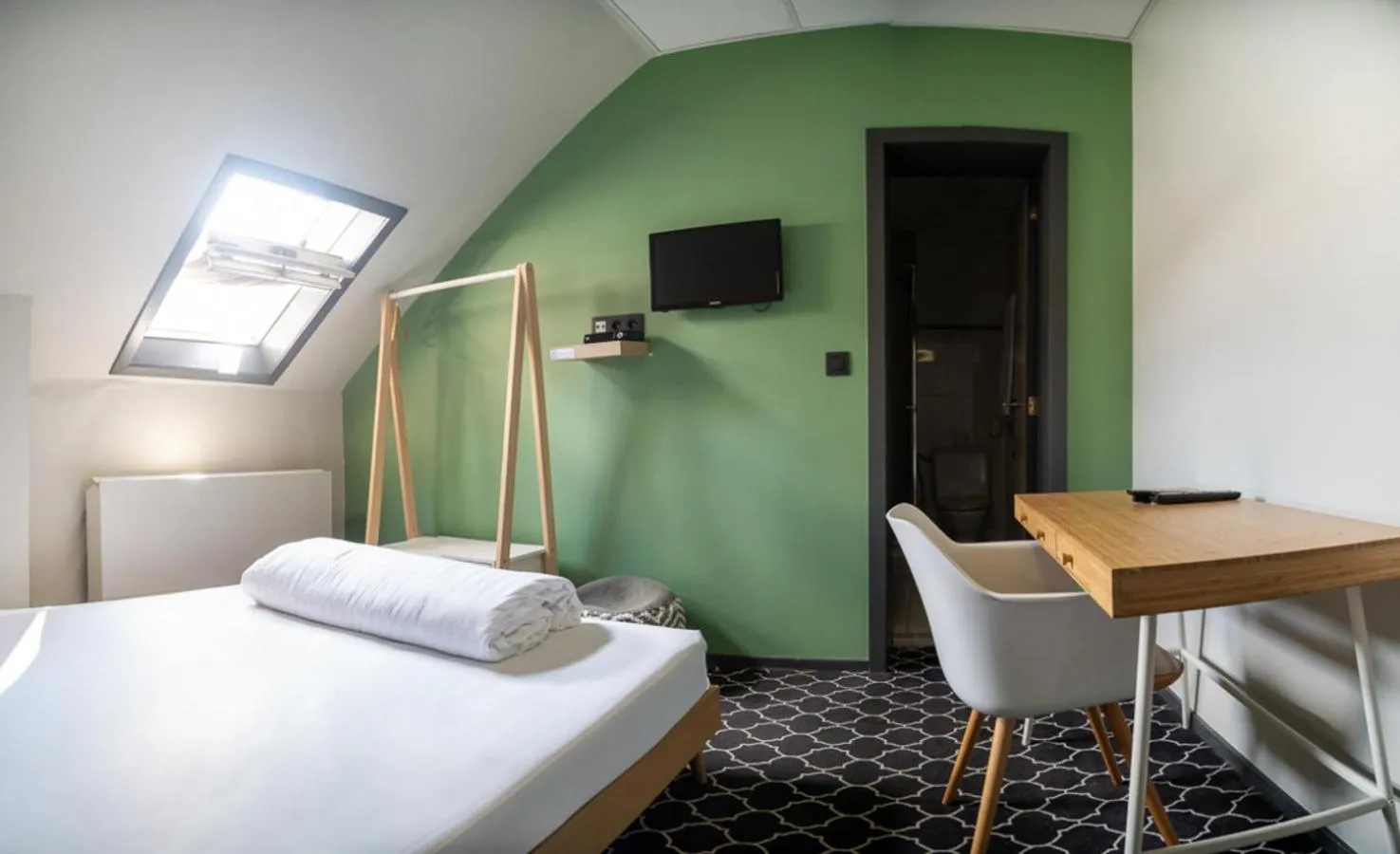Bedroom, Bed in Safestay Brussels Grand Place