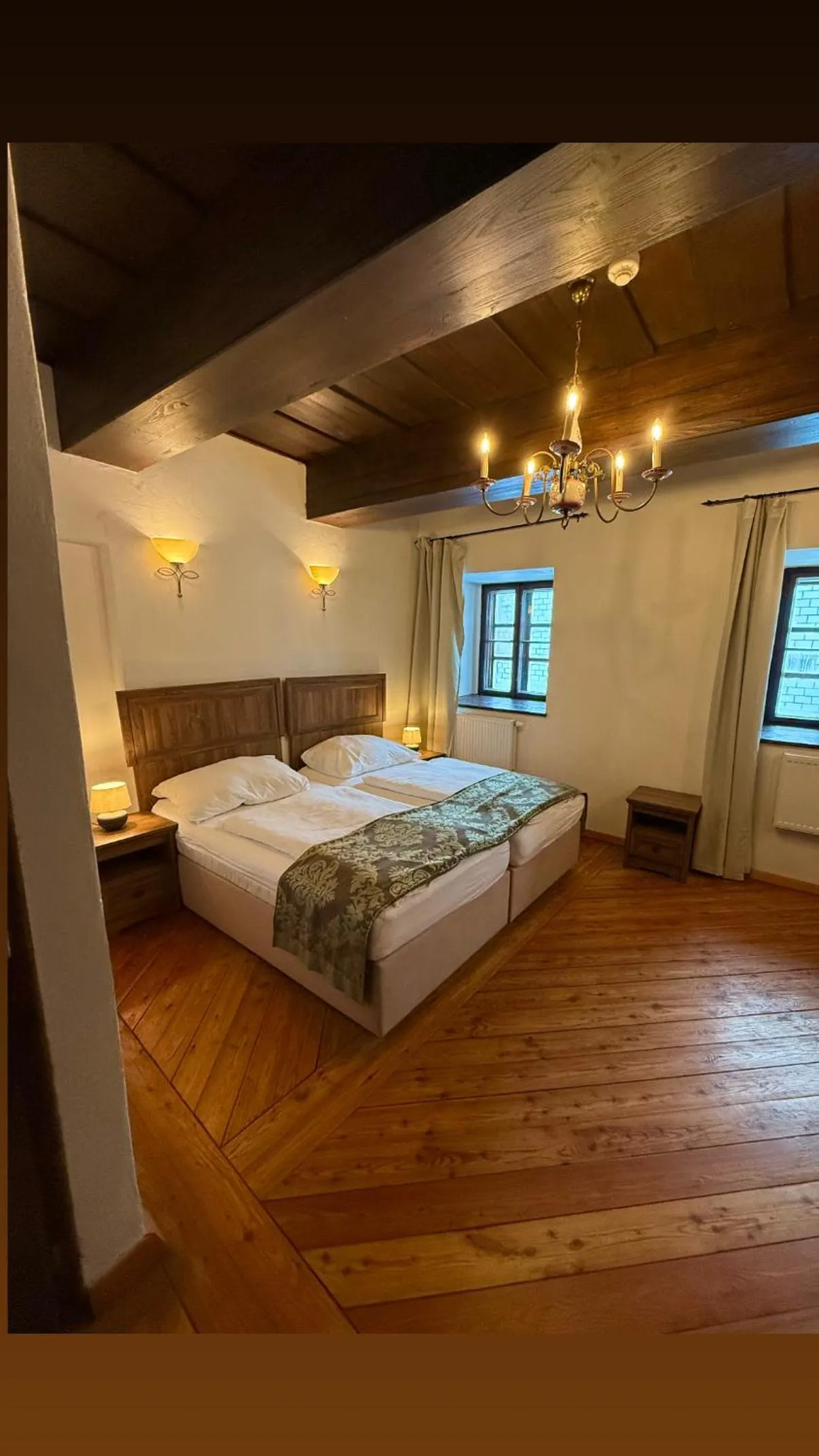 Bed in zámek Kolštejn - hotel Chateau Goldenstein