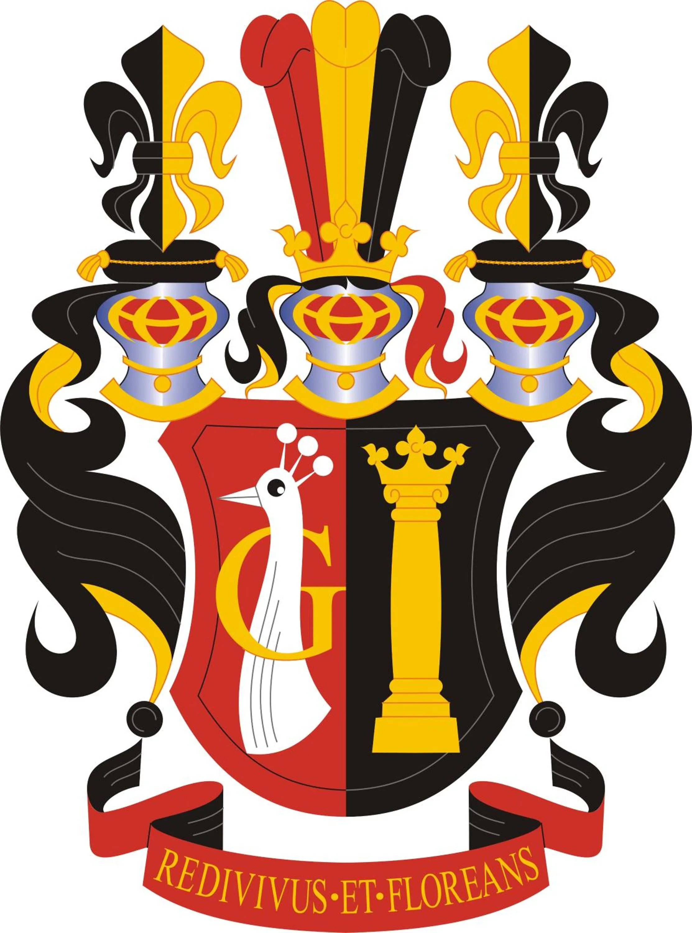 Decorative detail in zámek Kolštejn - hotel Chateau Goldenstein