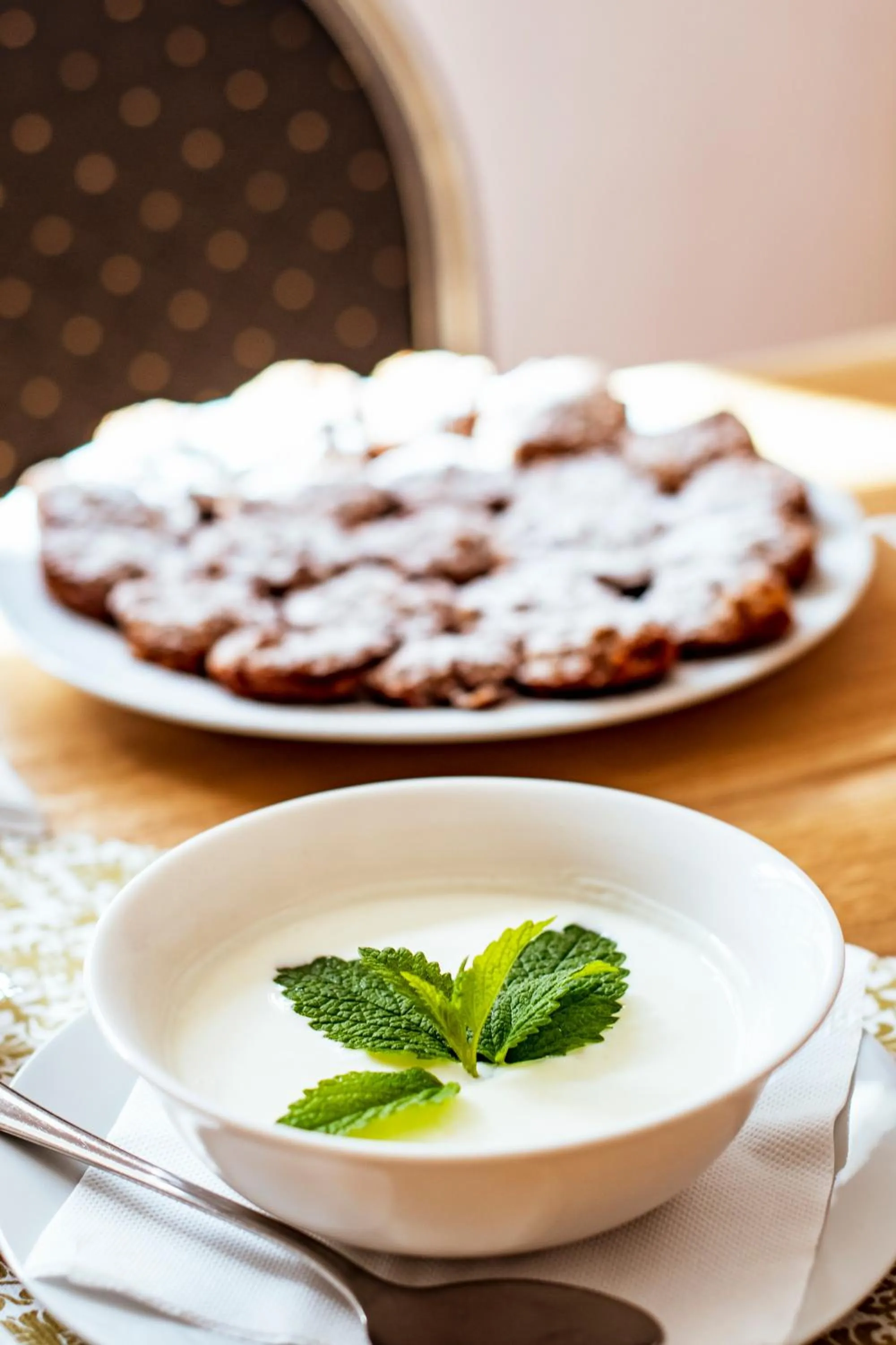 Continental breakfast in zámek Kolštejn - hotel Chateau Goldenstein