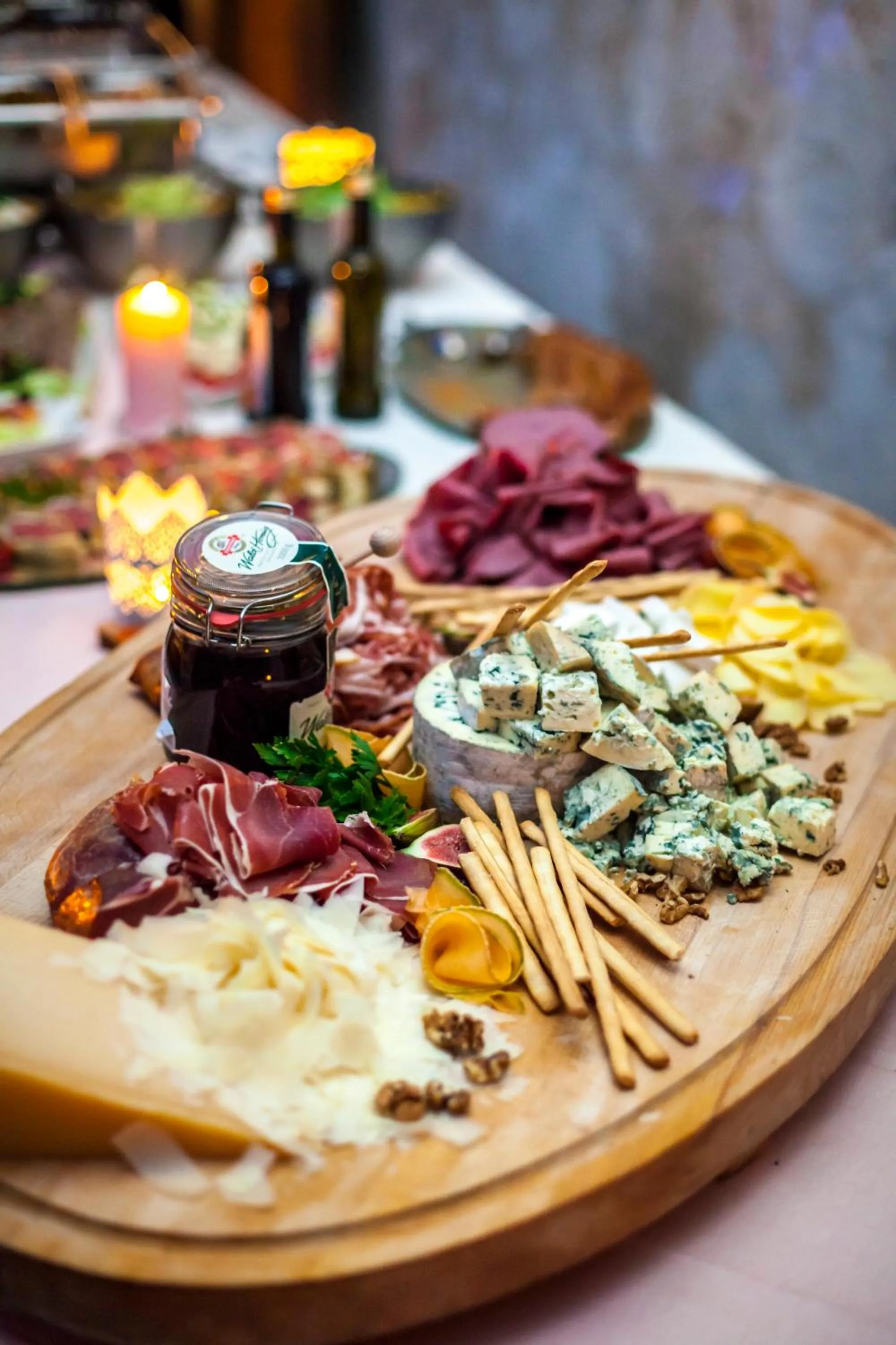Food close-up in zámek Kolštejn - hotel Chateau Goldenstein