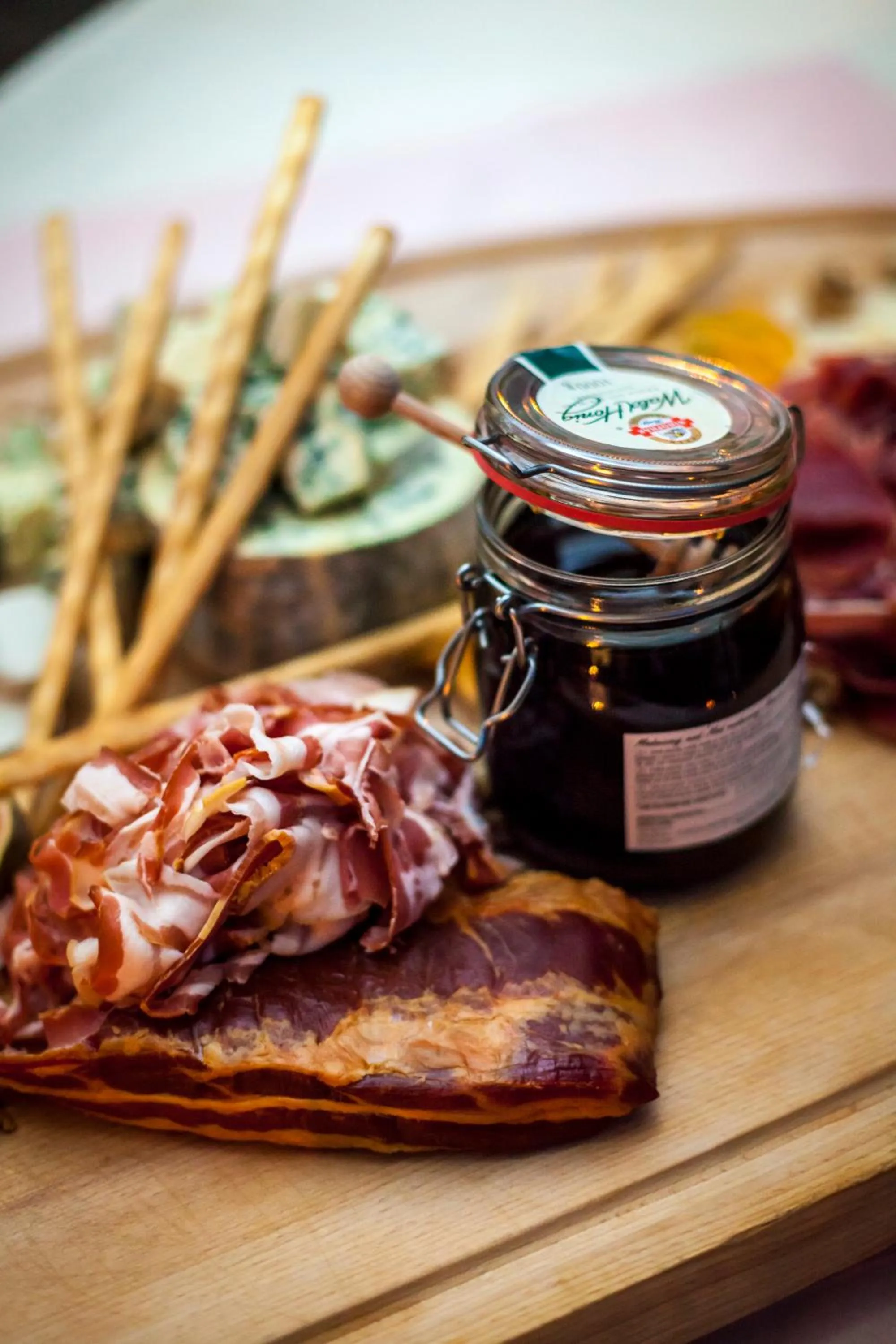 Food close-up in zámek Kolštejn - hotel Chateau Goldenstein