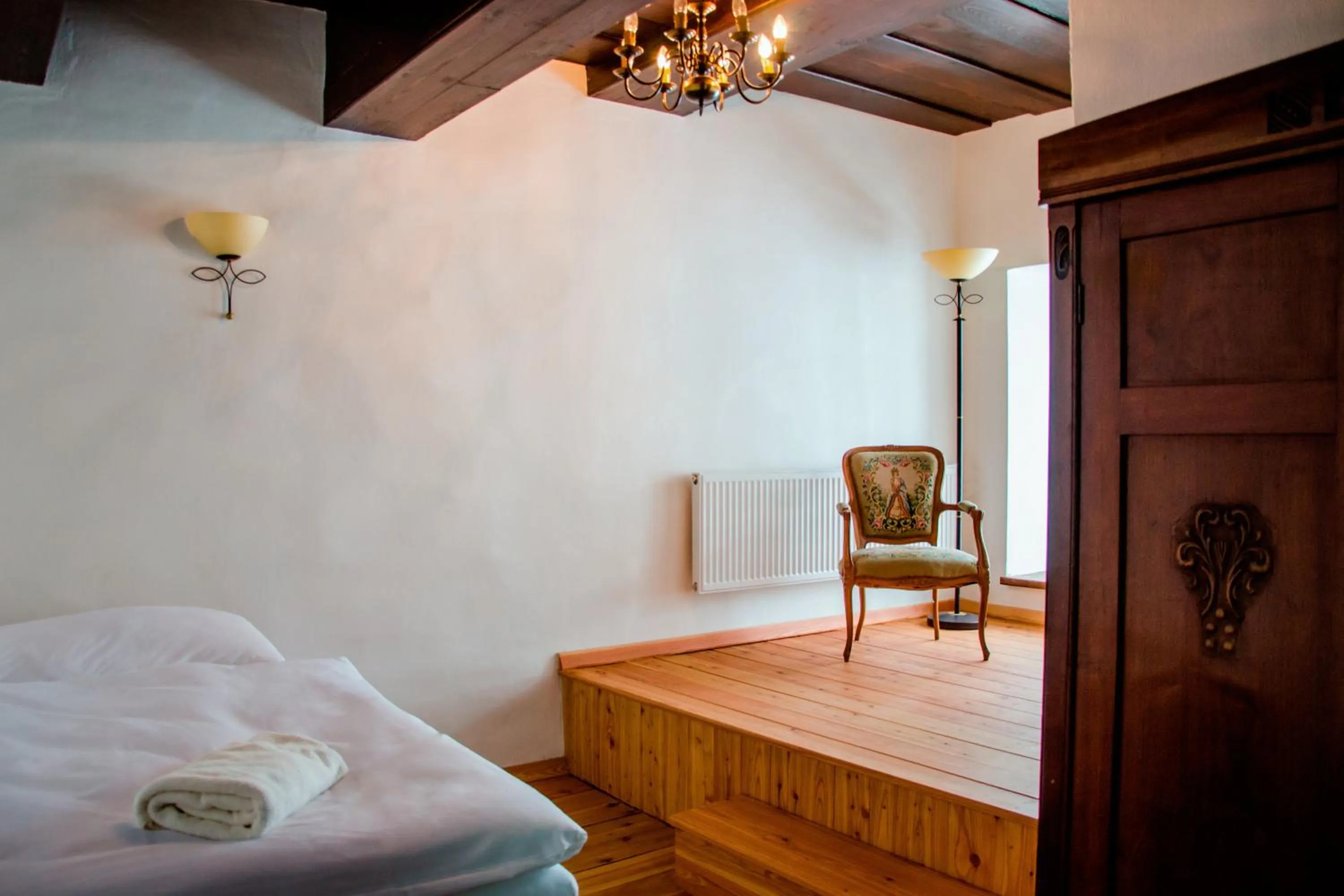 Bedroom, Bed in zámek Kolštejn - hotel Chateau Goldenstein