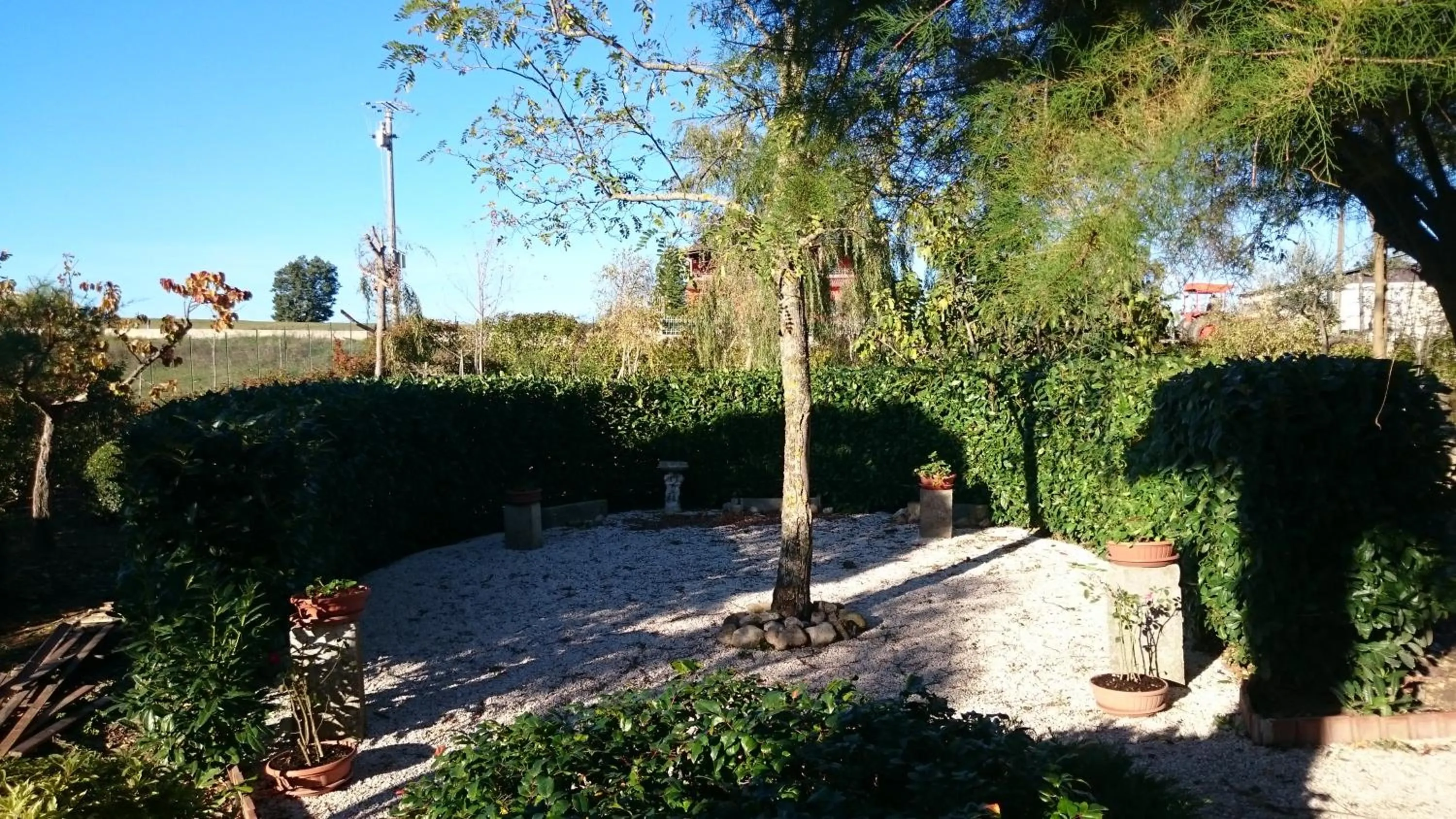 Garden view in B&B Verde Irpinia