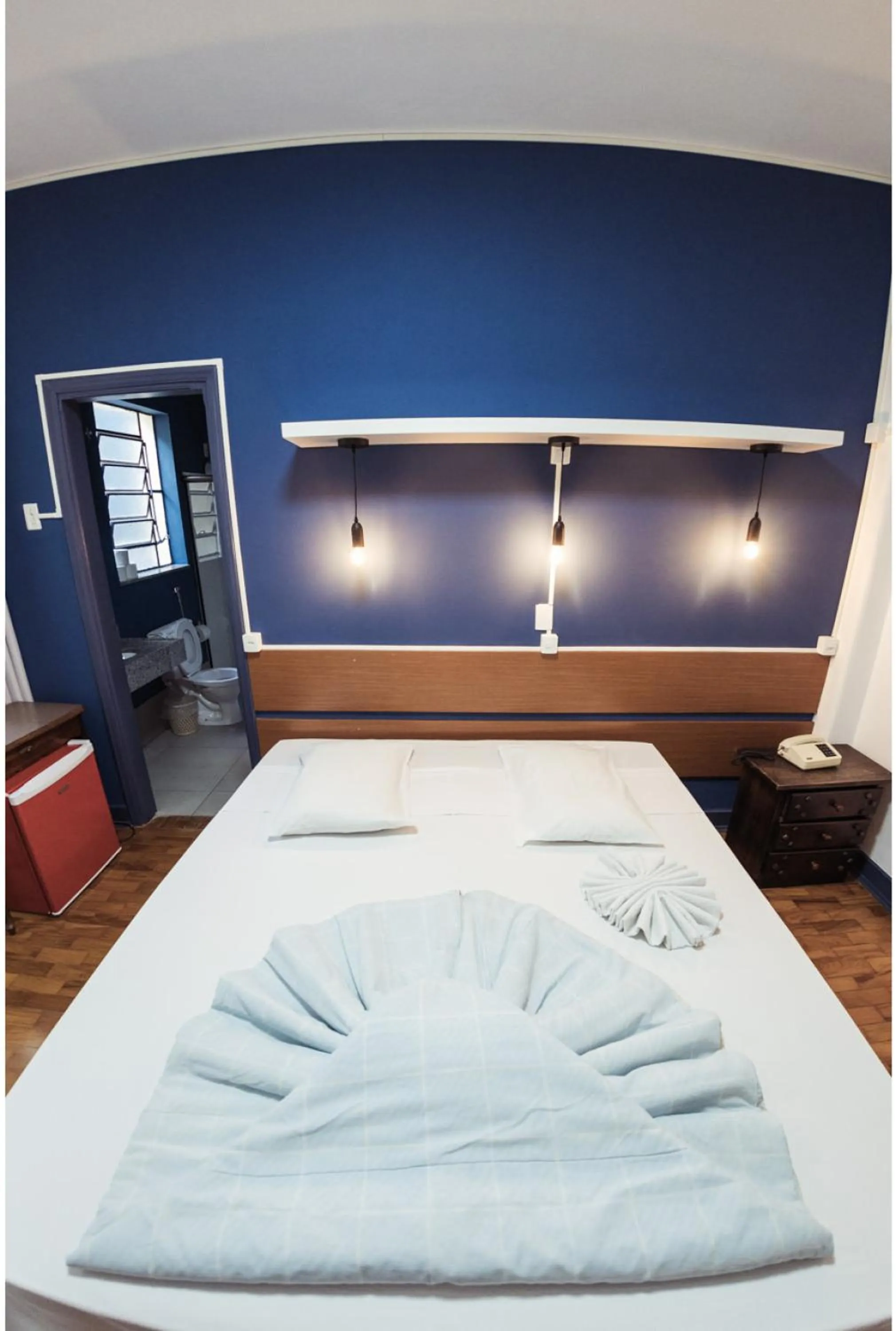 Bedroom, Bed in MOVA Hotel D'oeste - Localizado em frente a Praça Principal da Cidade, na área Central - Pé na Praça