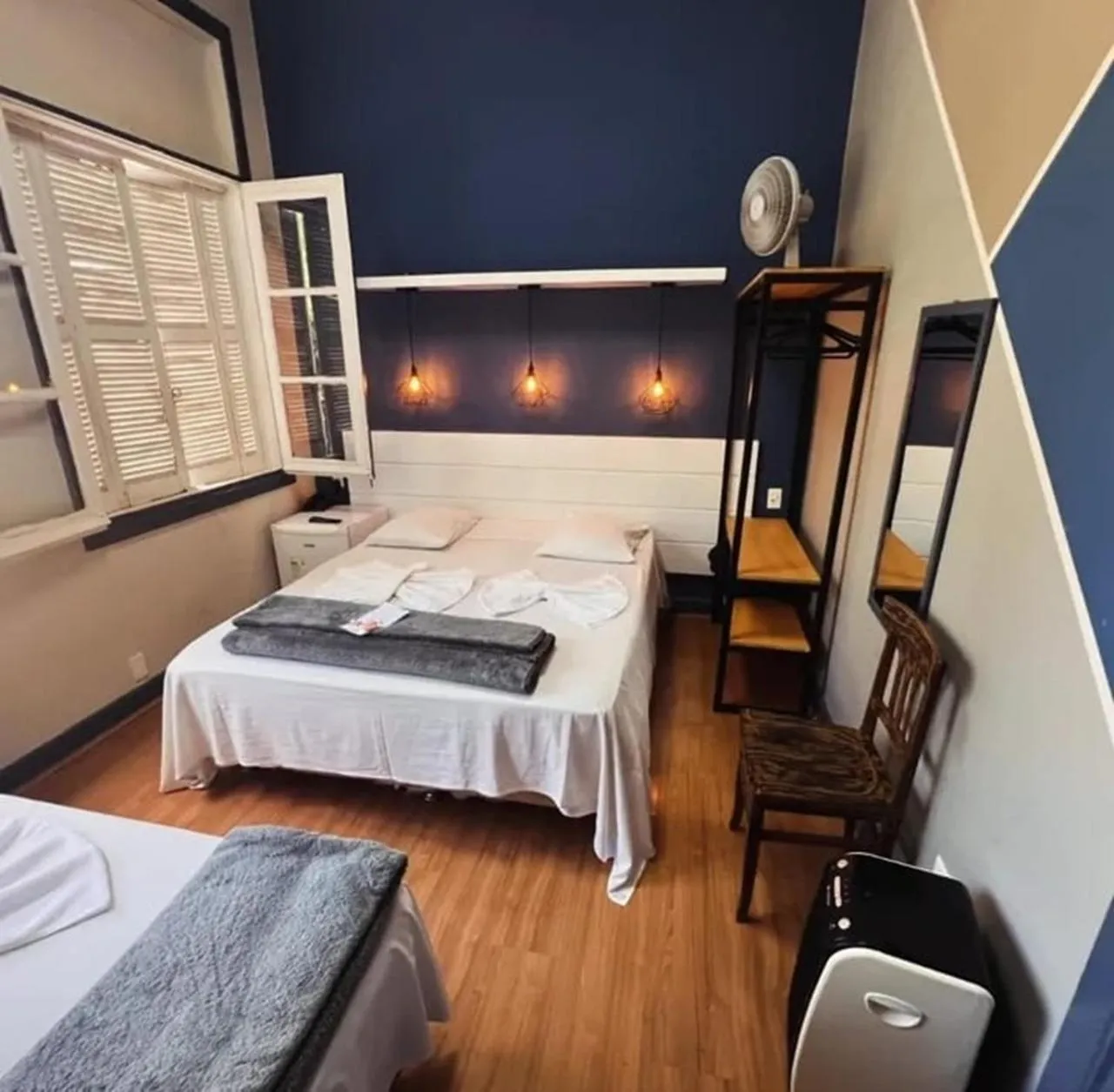 Bedroom, Bed in MOVA Hotel D'oeste - Localizado em frente a Praça Principal da Cidade, na área Central - Pé na Praça