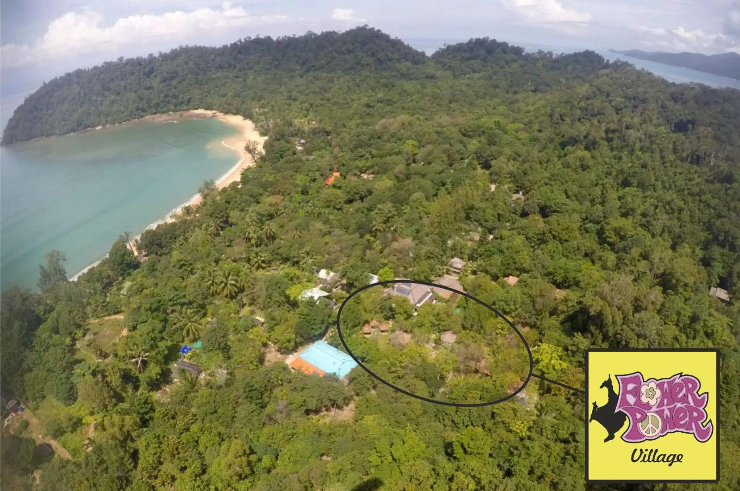 Property building in Flower Power Farm Village