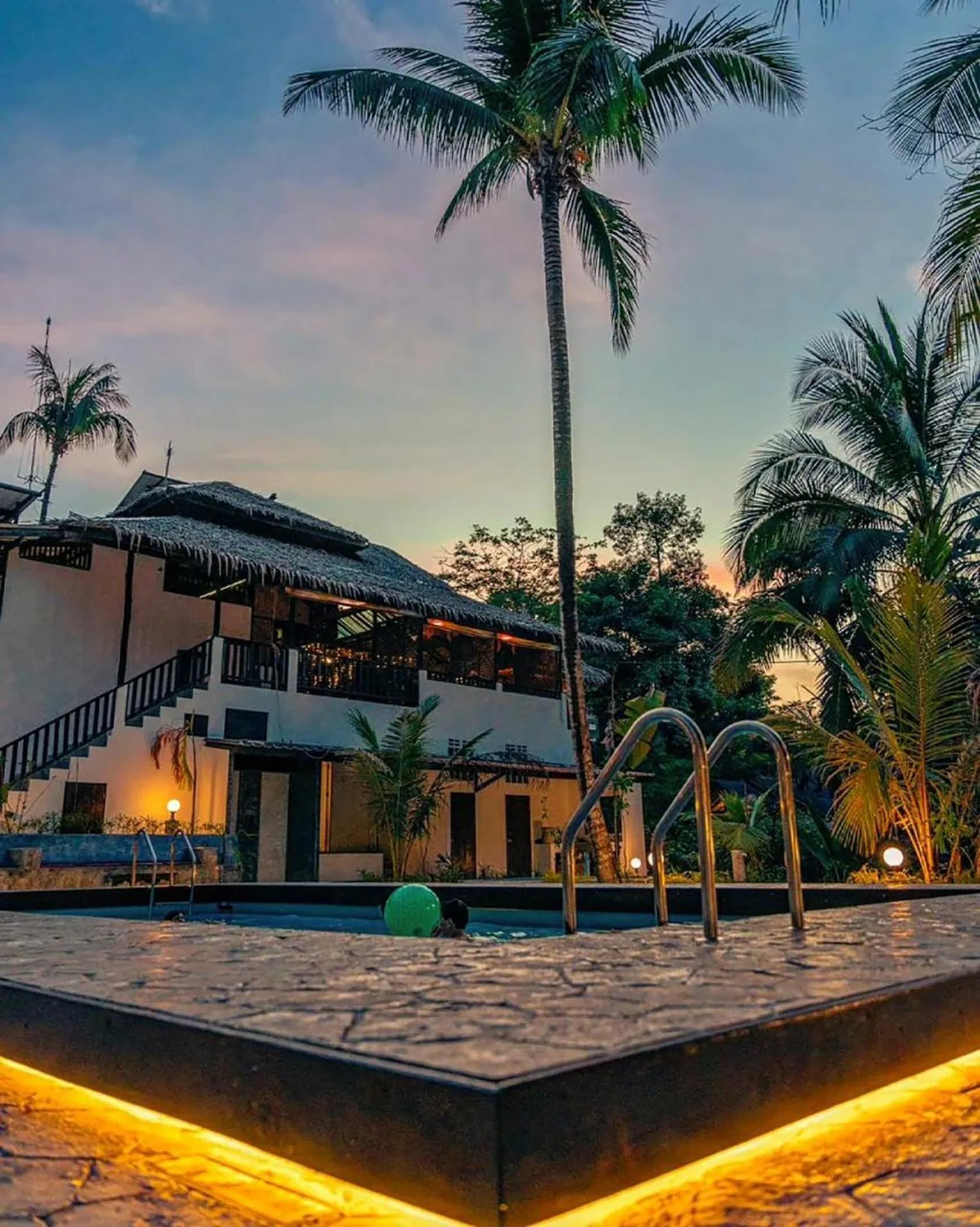 Night in Flower Power Farm Village