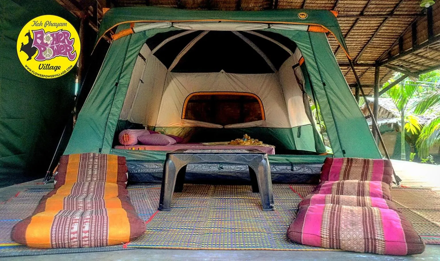 Living room in Flower Power Farm Village