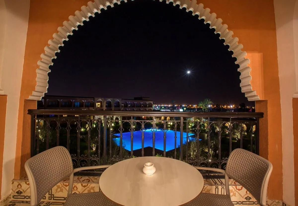 Balcony/Terrace in Ennakhil Marrakech Hotel & SPA
