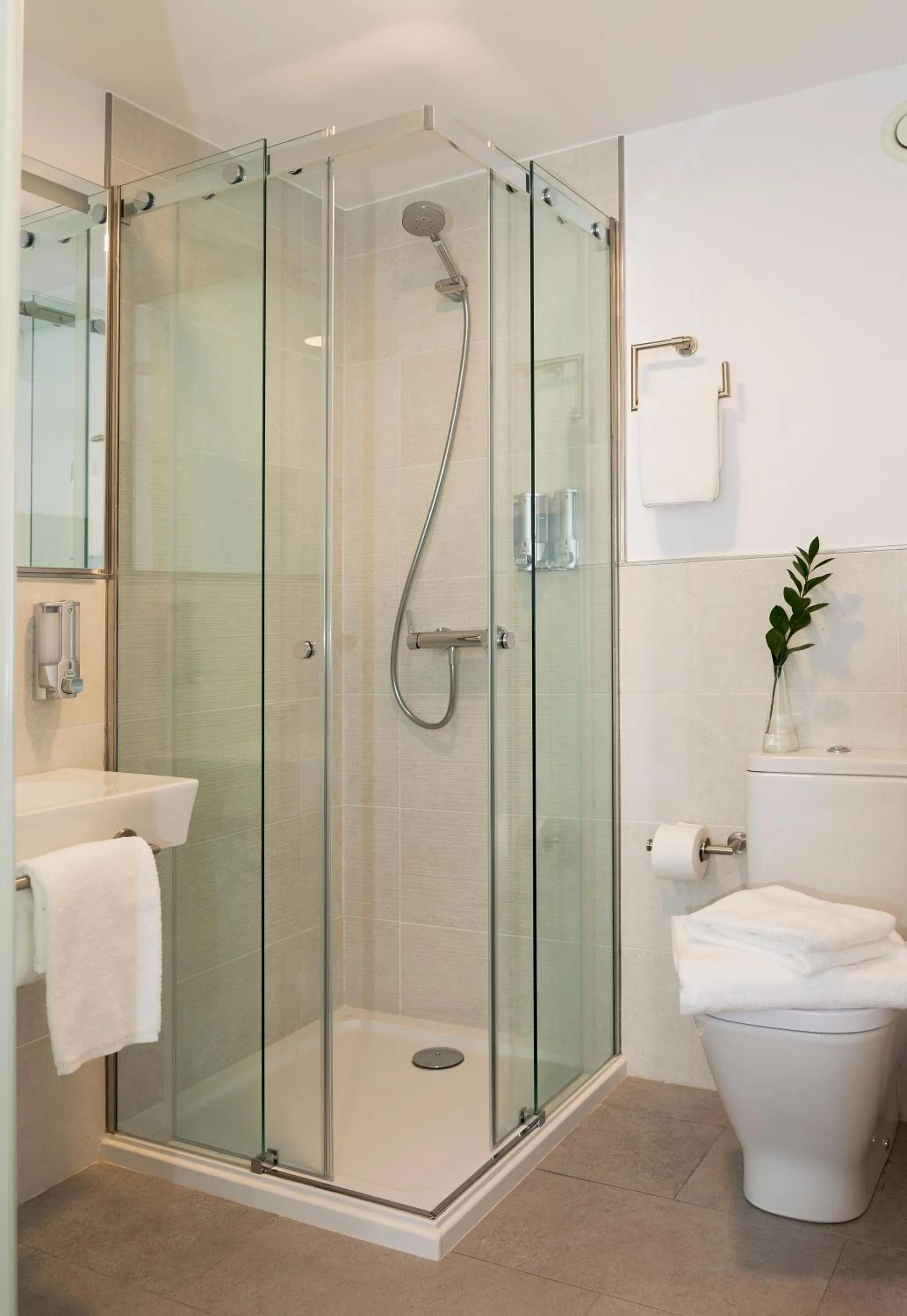 Bathroom in Pensión Rua Nova