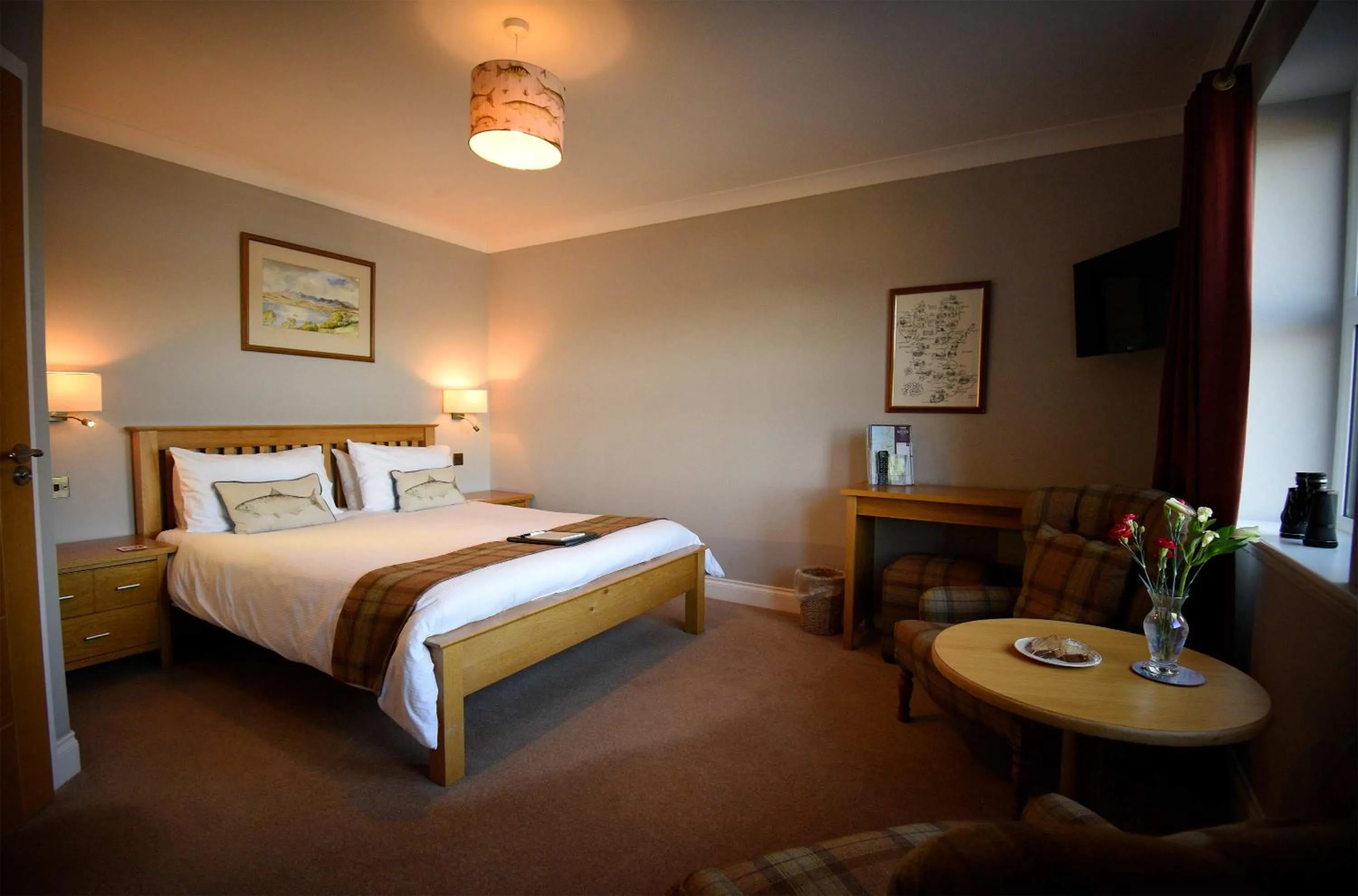 Bedroom, Bed in Heatherfield House B&B