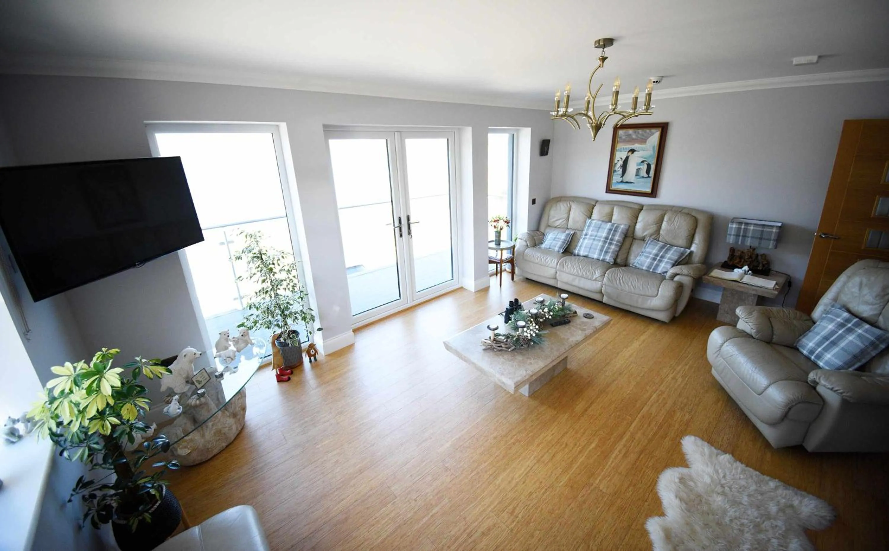 Living room in Heatherfield House B&B