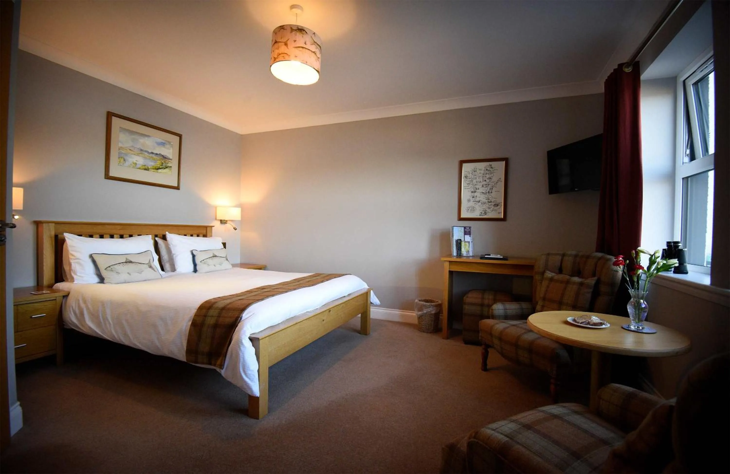 Bedroom, Bed in Heatherfield House B&B