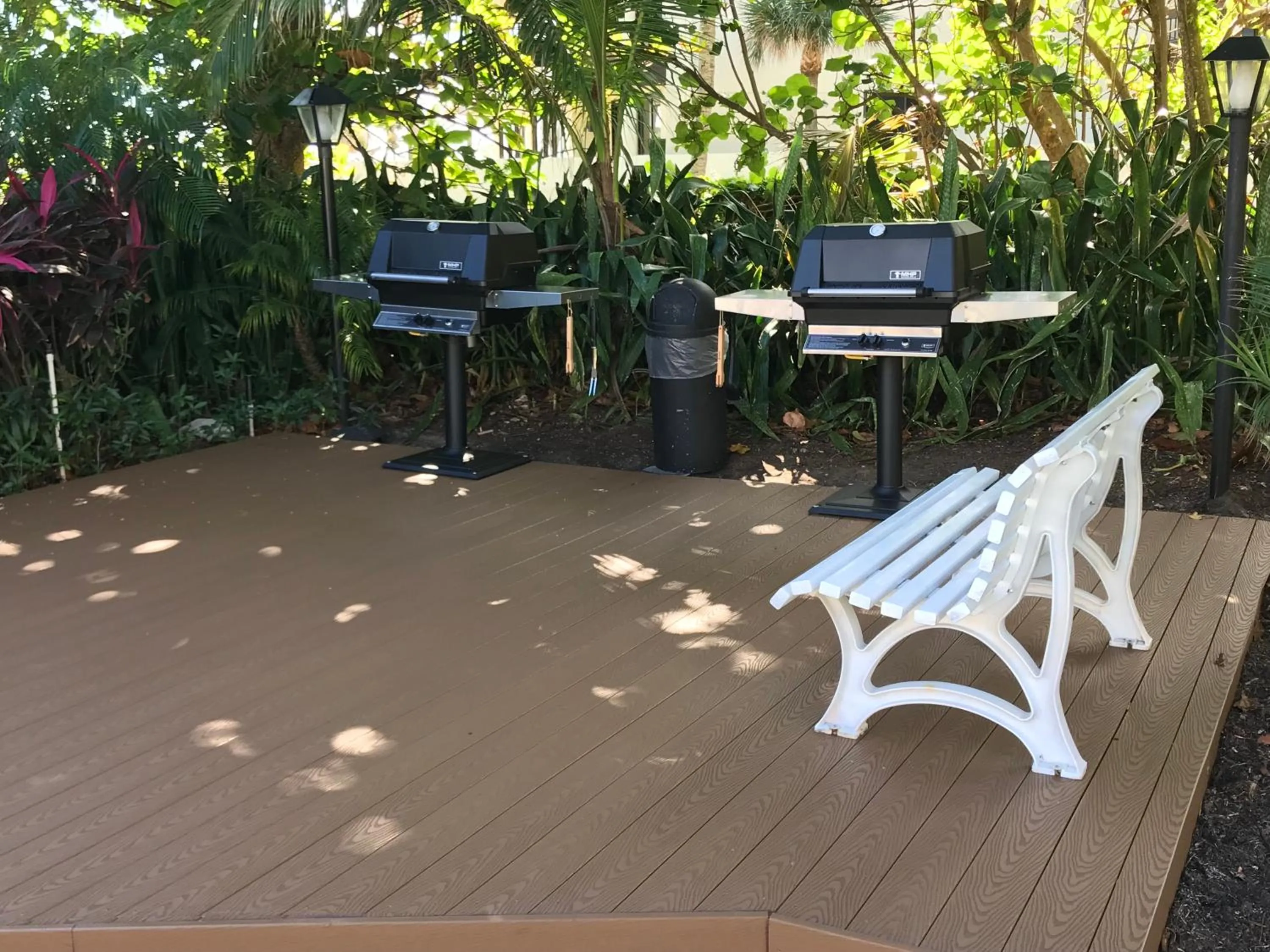 BBQ facilities in The Dover House Resort