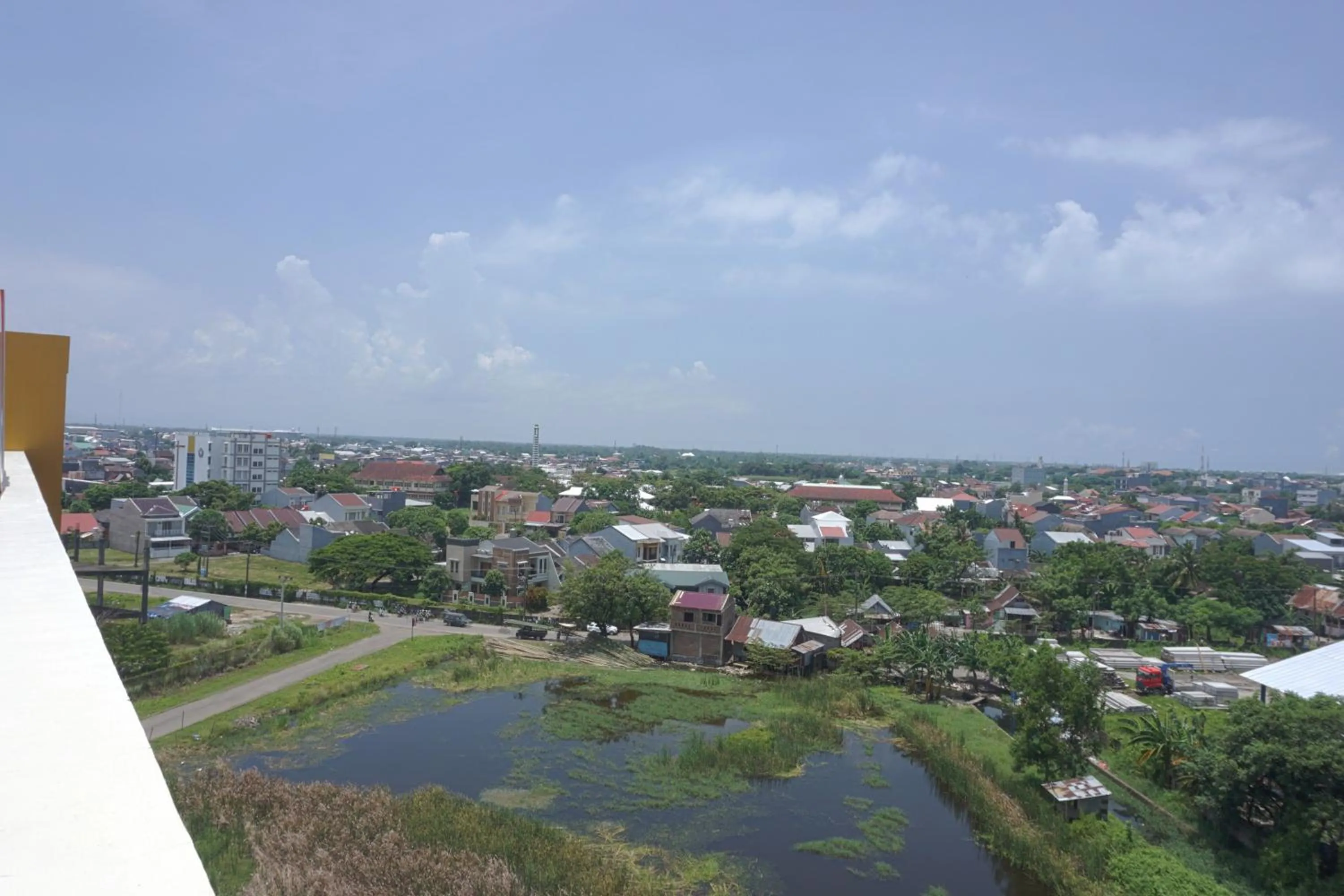 City view in Liberta Hotel Grand Sayang Makassar