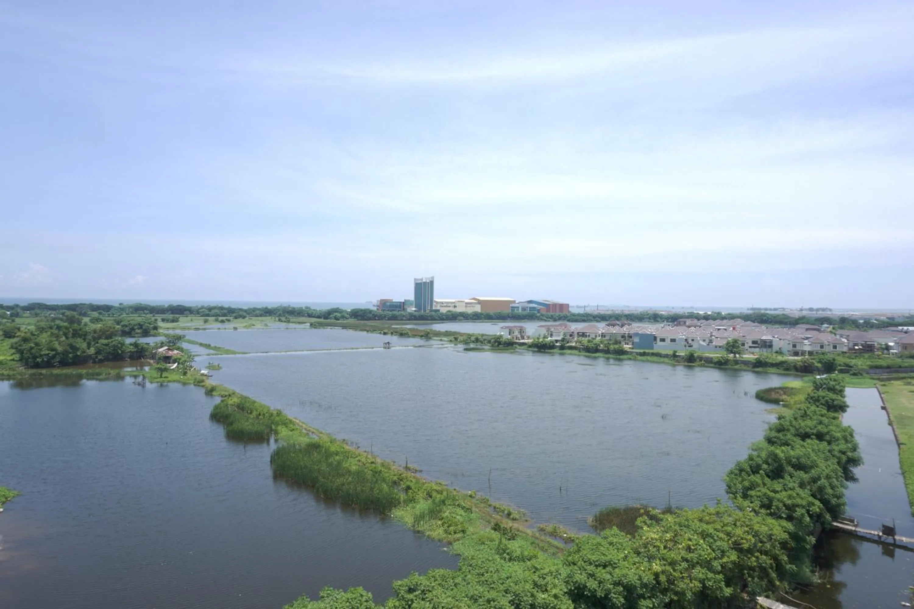 Lake view in Liberta Hotel Grand Sayang Makassar