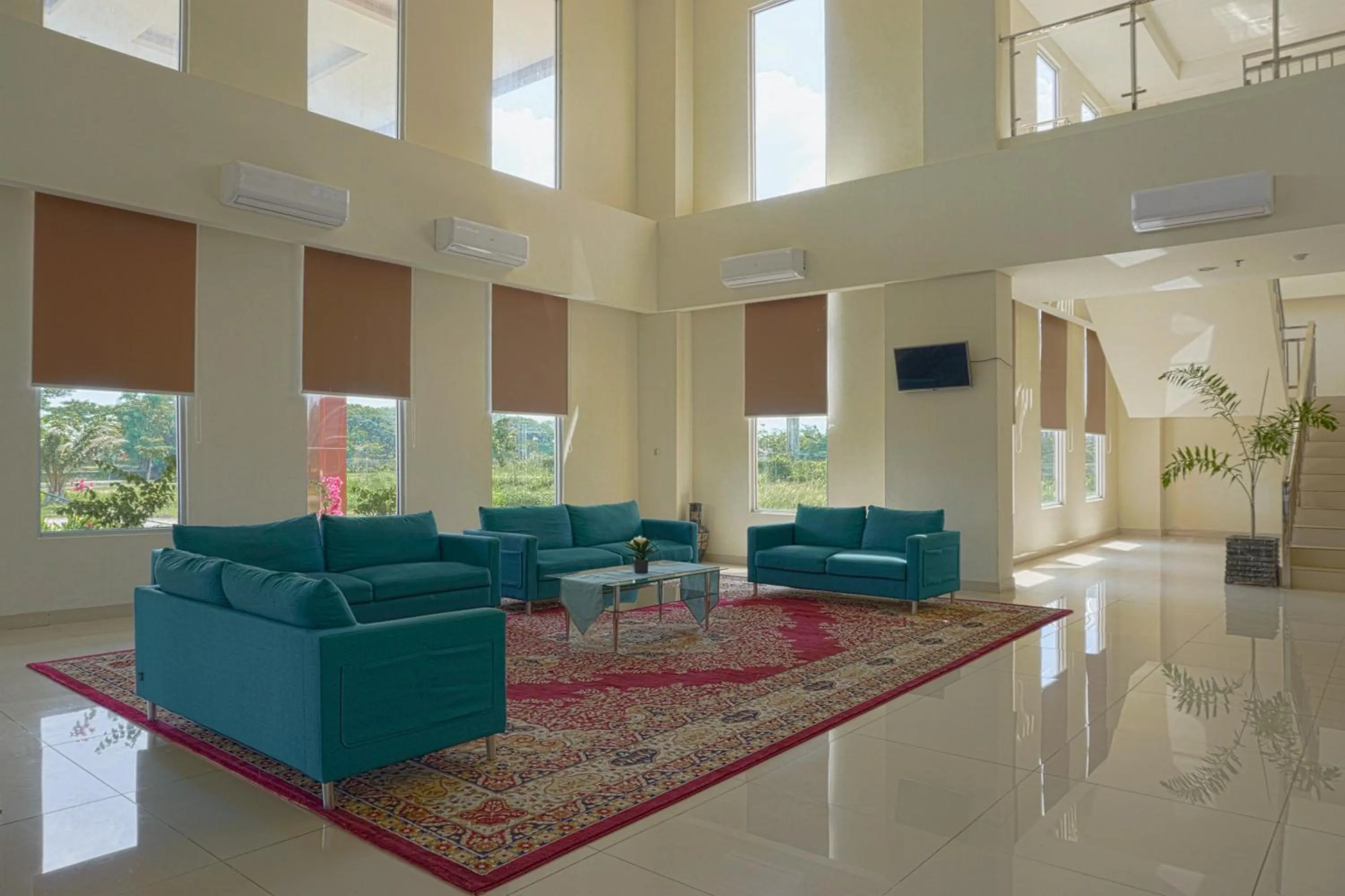 Lobby or reception in Liberta Hotel Grand Sayang Makassar