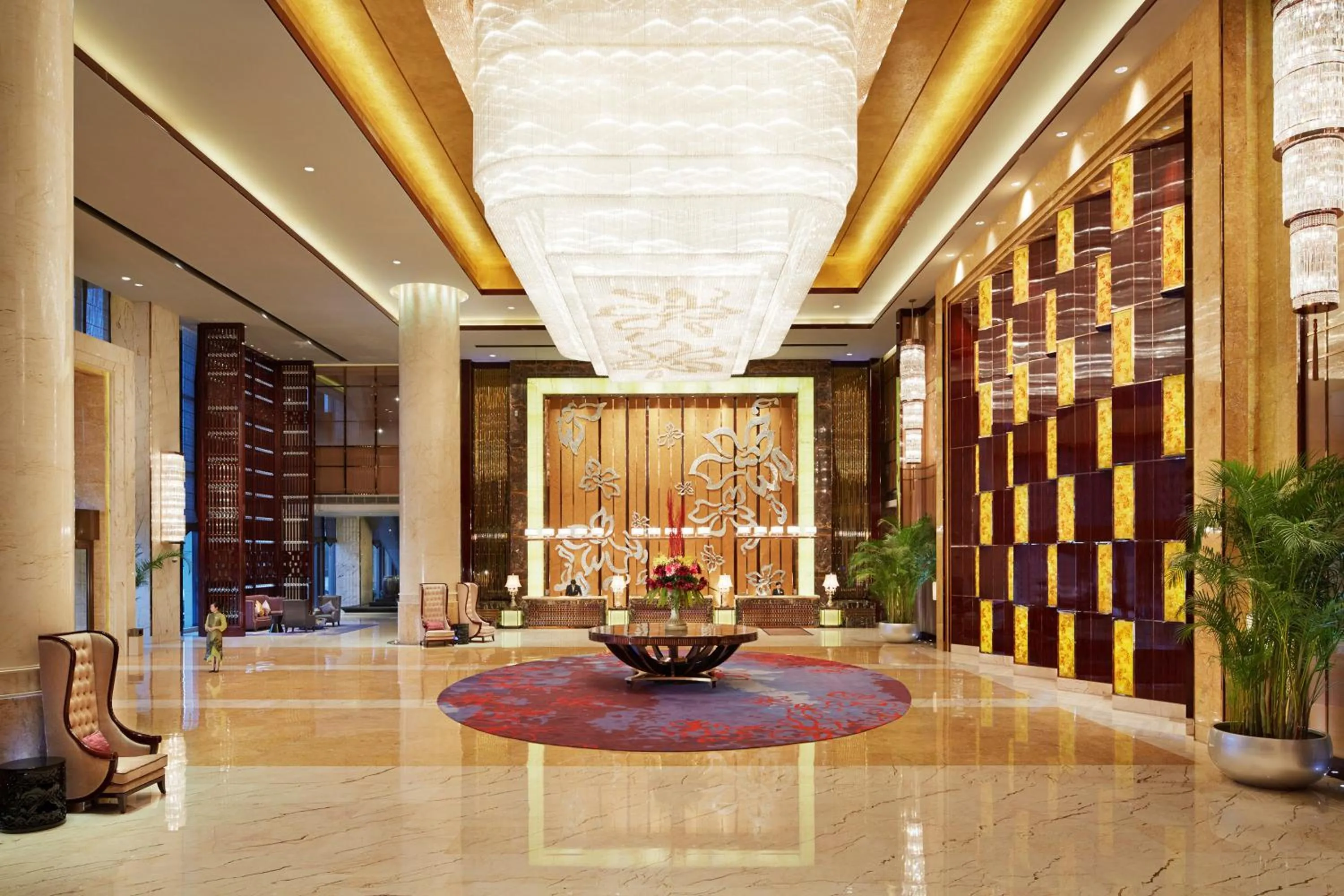 Lobby or reception in Wanda Realm Zhangzhou