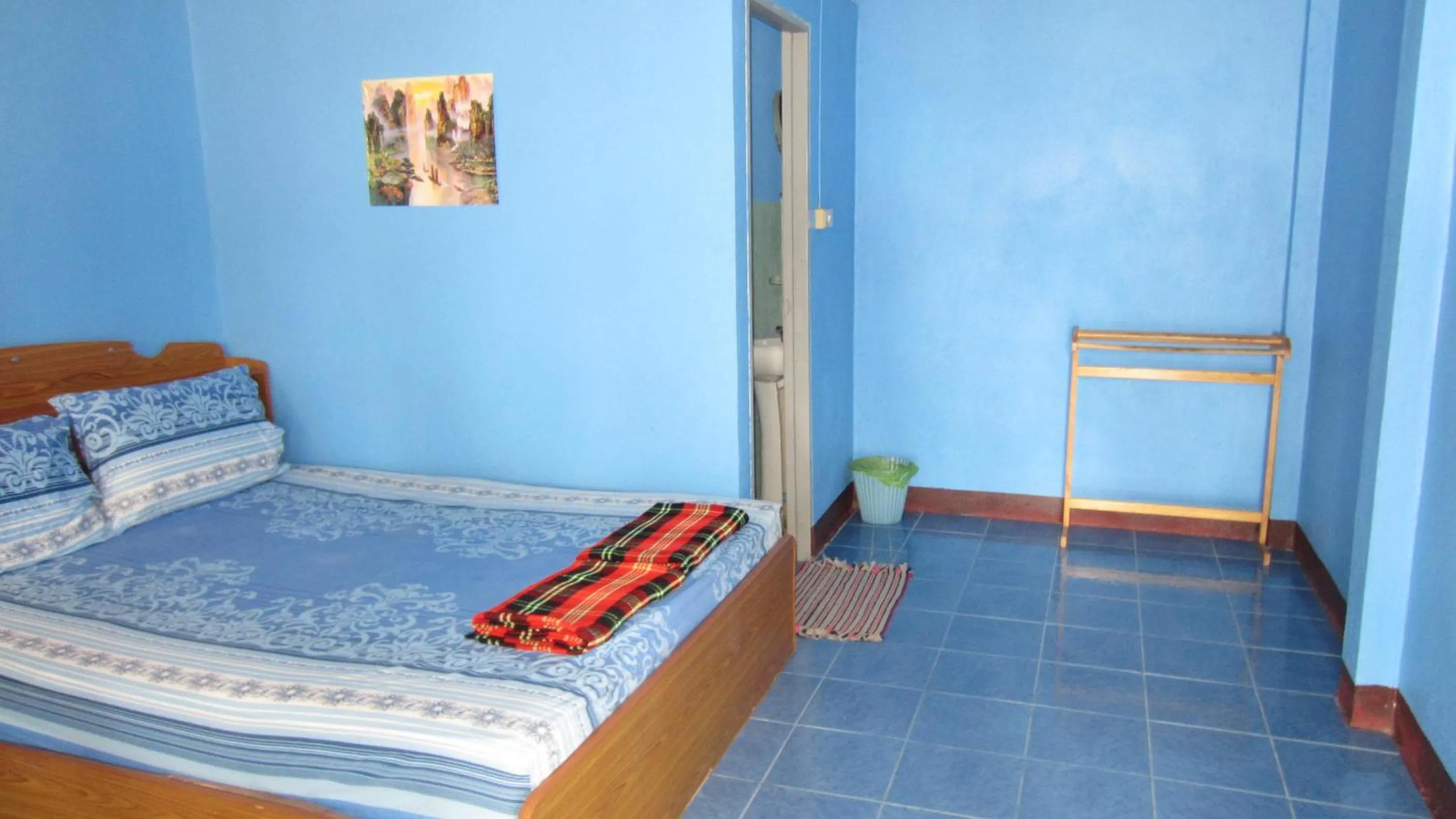 Bed in Bang Nam Kem Resort