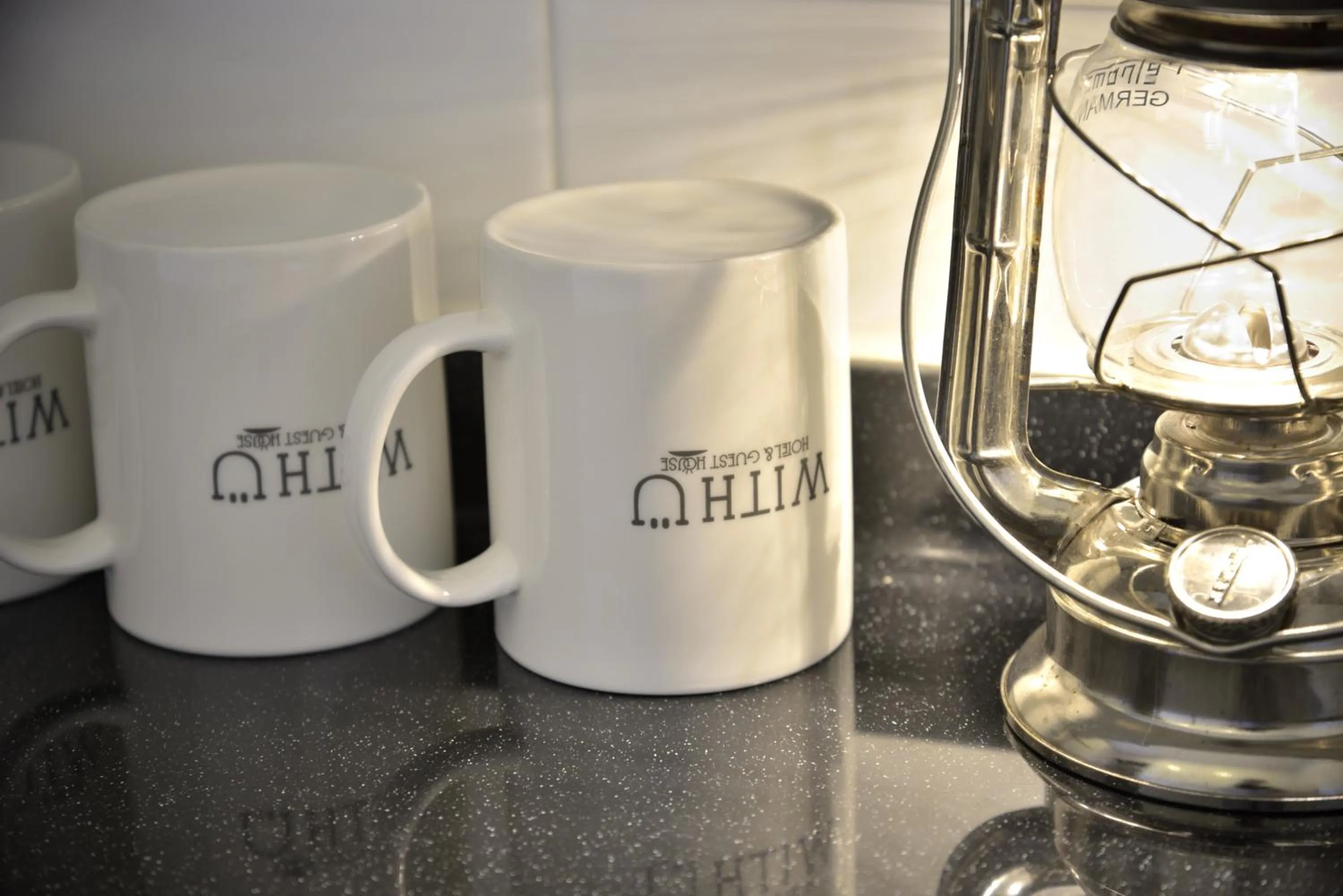 Kitchen or kitchenette in With U Hotel & Guesthouse