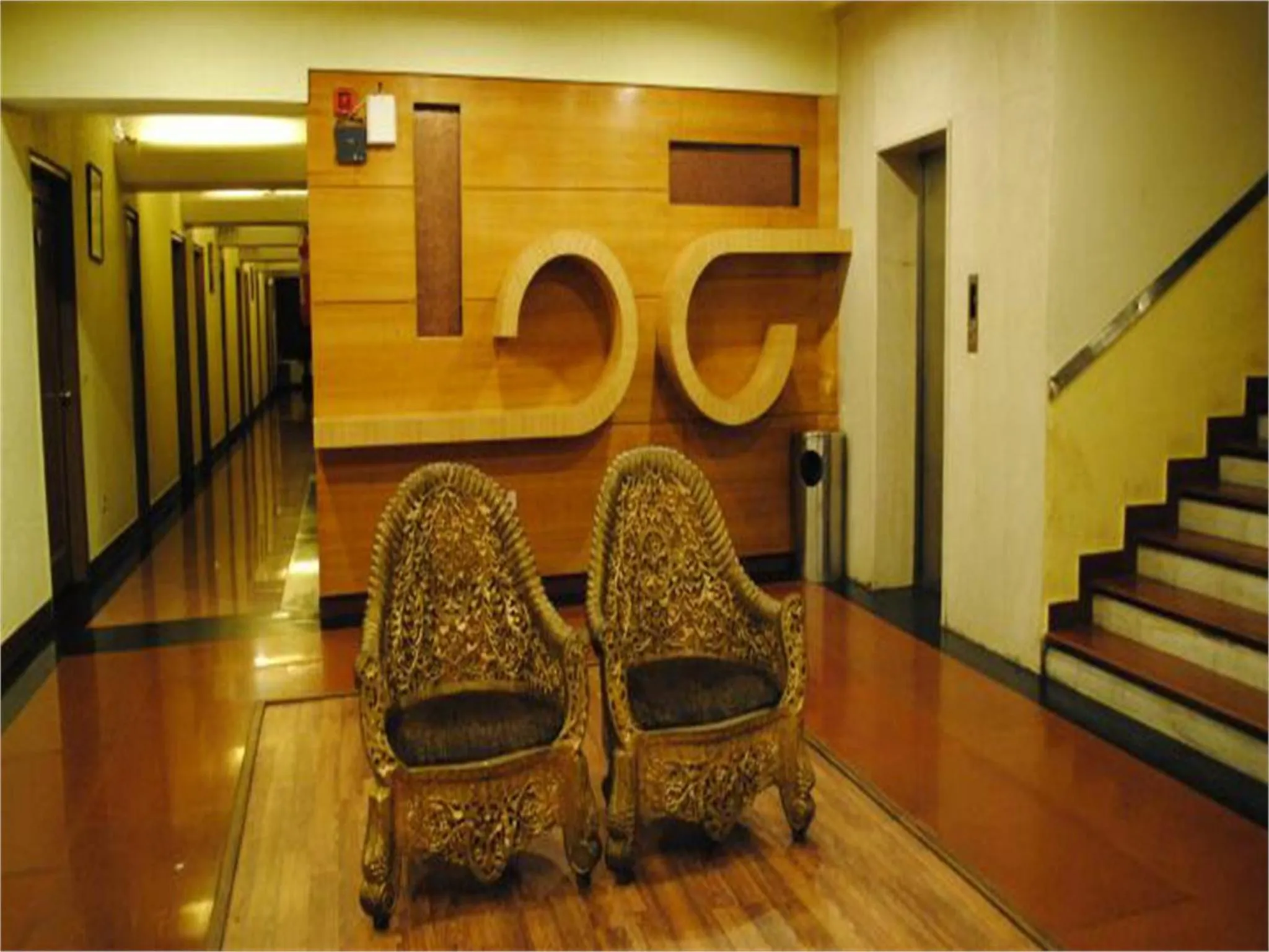 Decorative detail in Viceroy Inn Dehradun