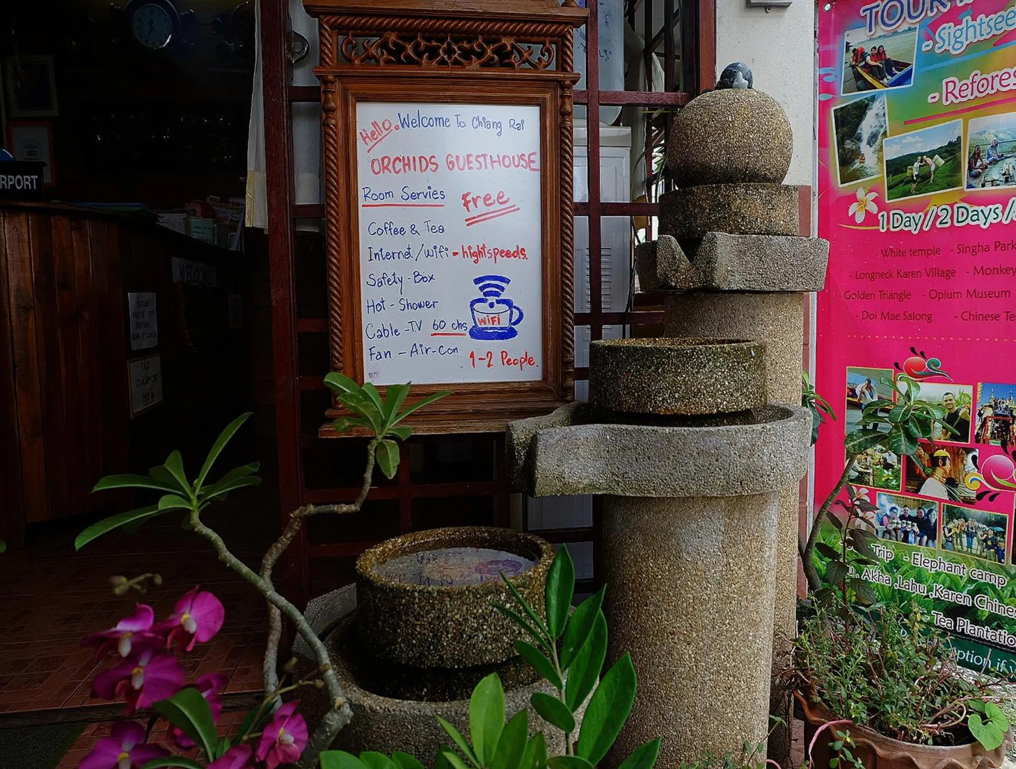 Property building in Orchid House