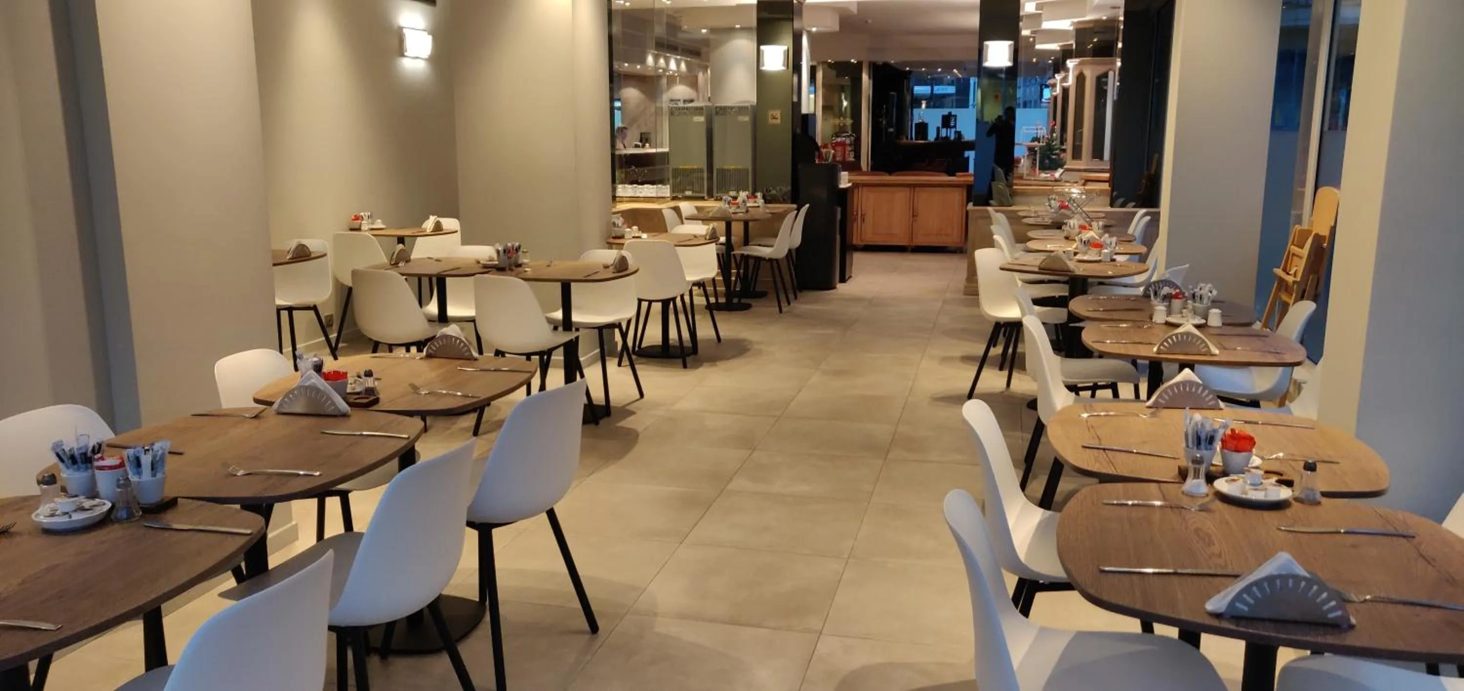 American breakfast in Best Western Hotel Royal Centre