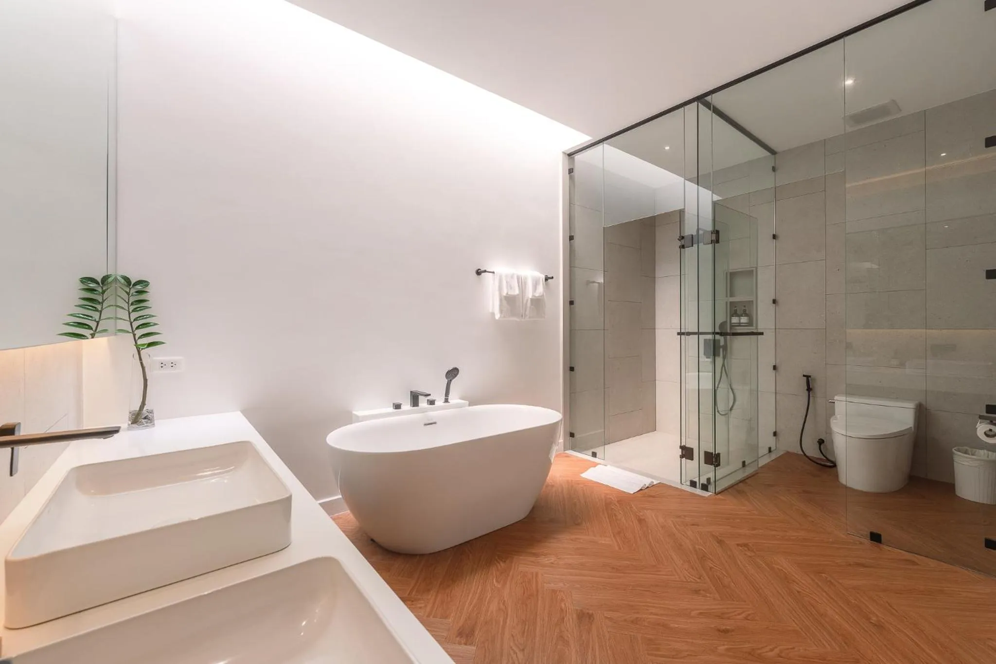 Shower in Saturdays Residence by Brown Starling