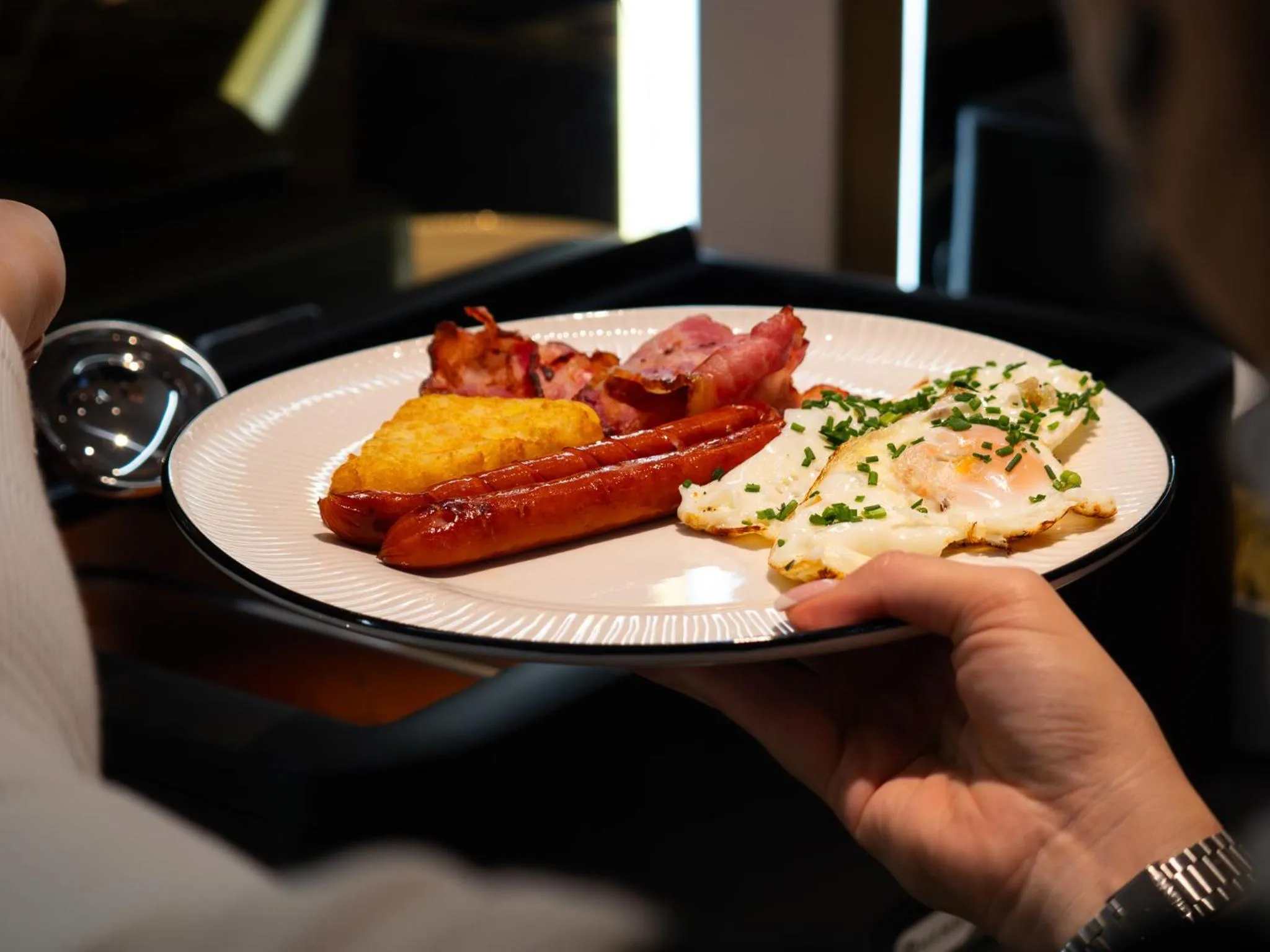 English/Irish breakfast in Hotel Palladian