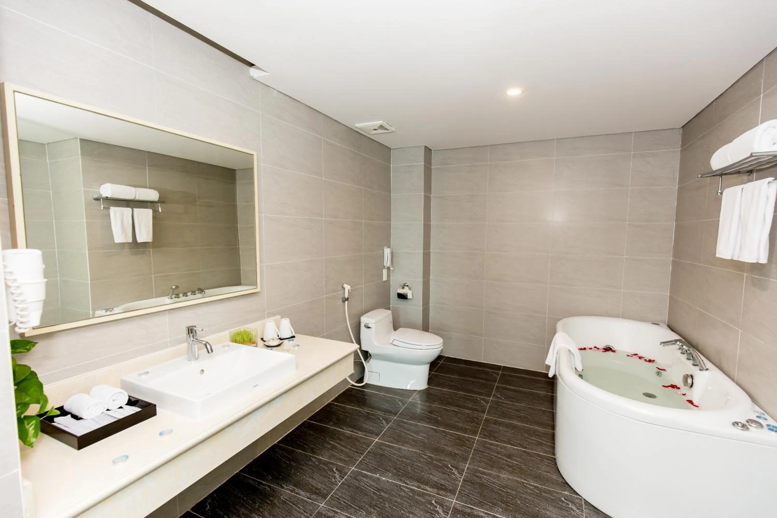 Shower in Muong Thanh Luxury Dien Lam