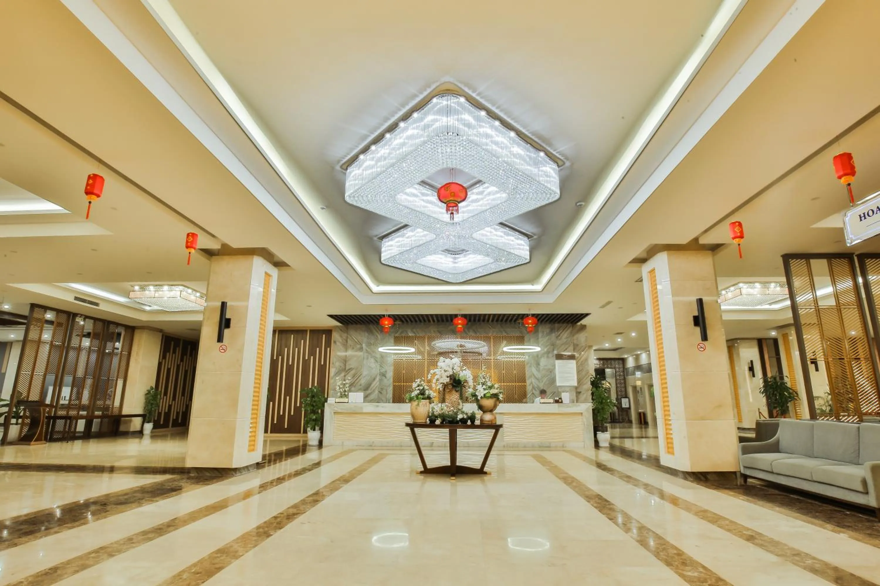 Lobby or reception in Muong Thanh Luxury Dien Lam