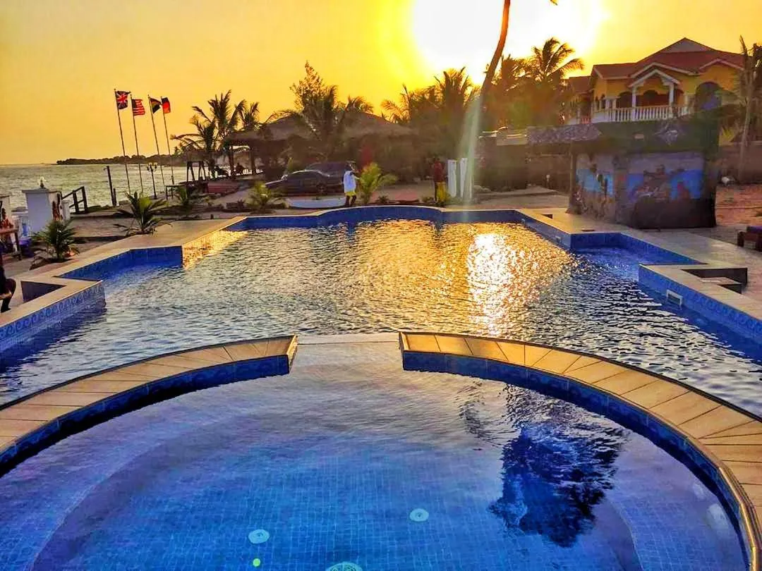 Pool view in Coconut Pointe Villa & Beach Resort