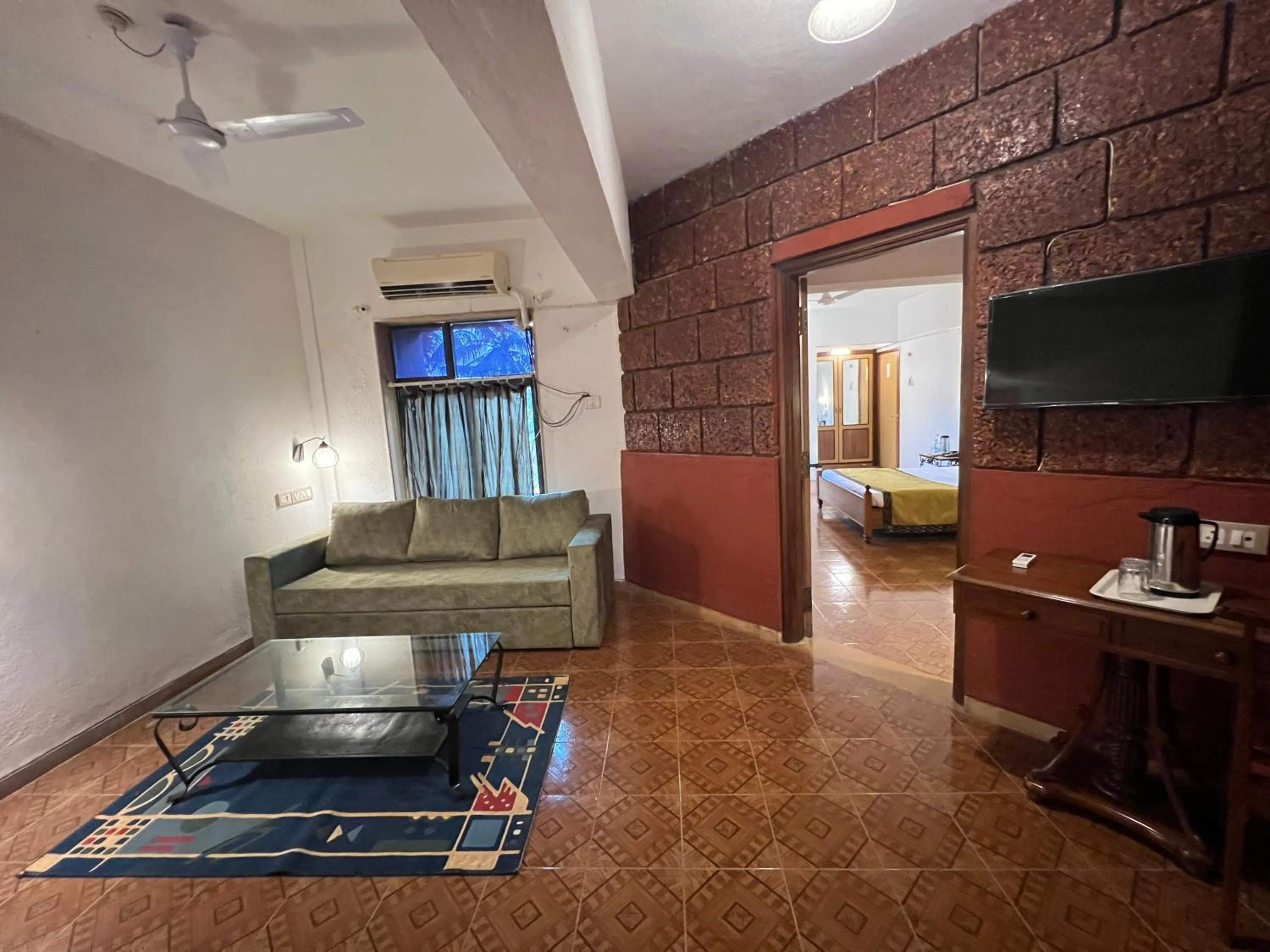 Seating area in Konkan Crown Resort & Club