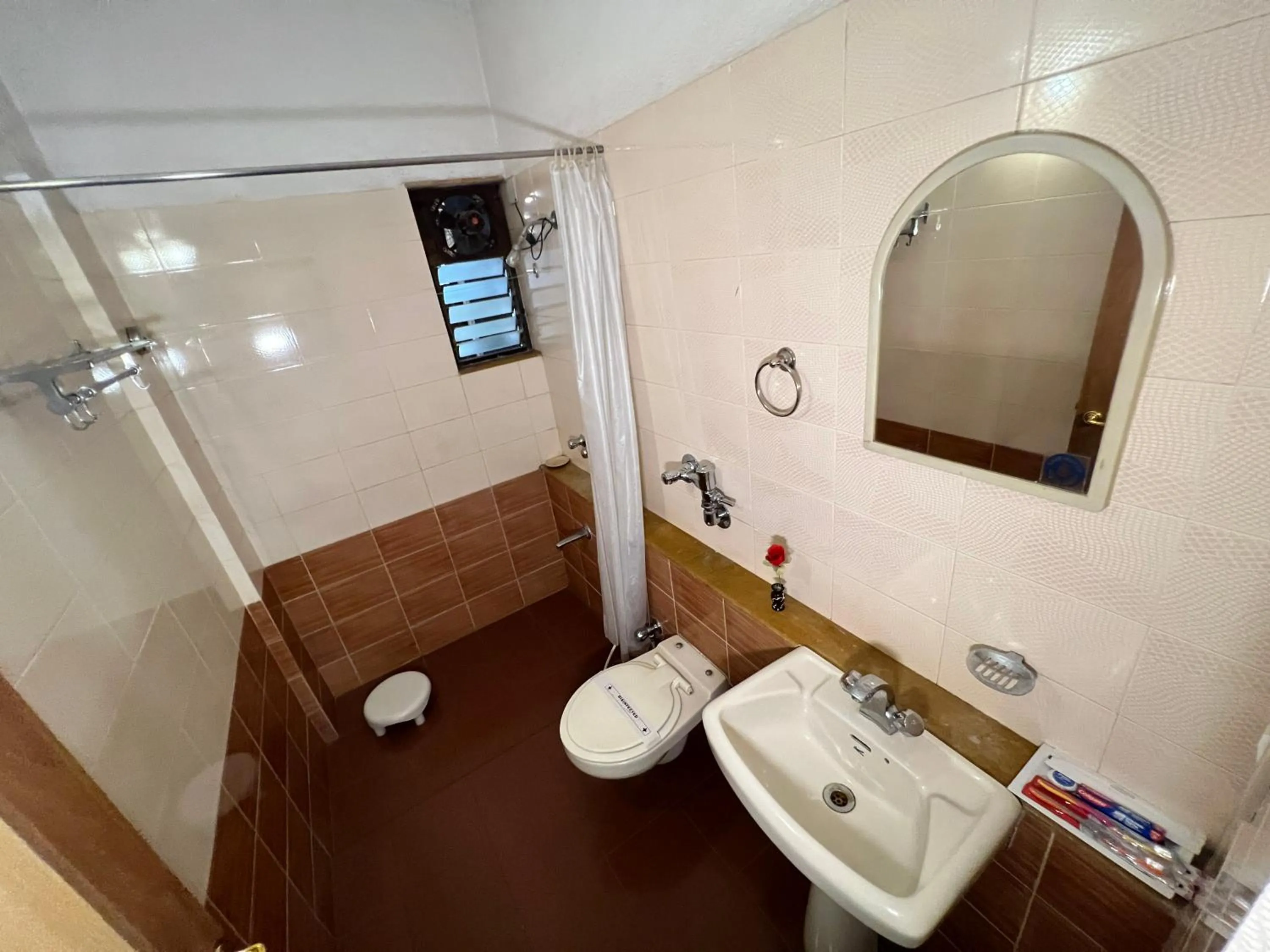 Bathroom in Konkan Crown Resort & Club