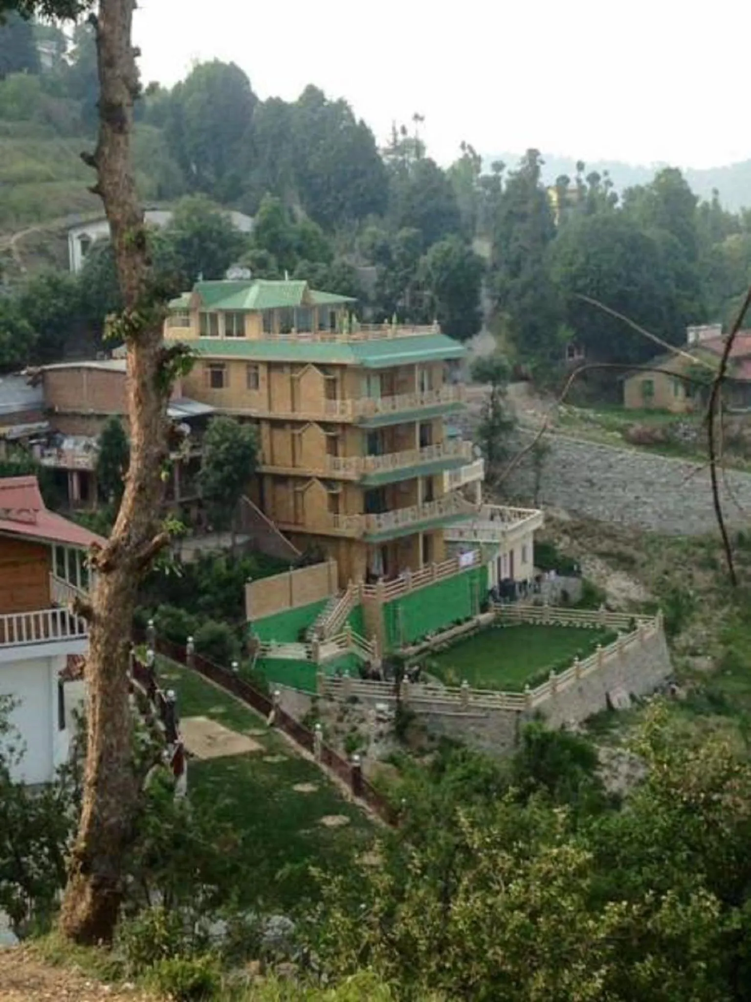 On site in The Golden Peak, Hotel